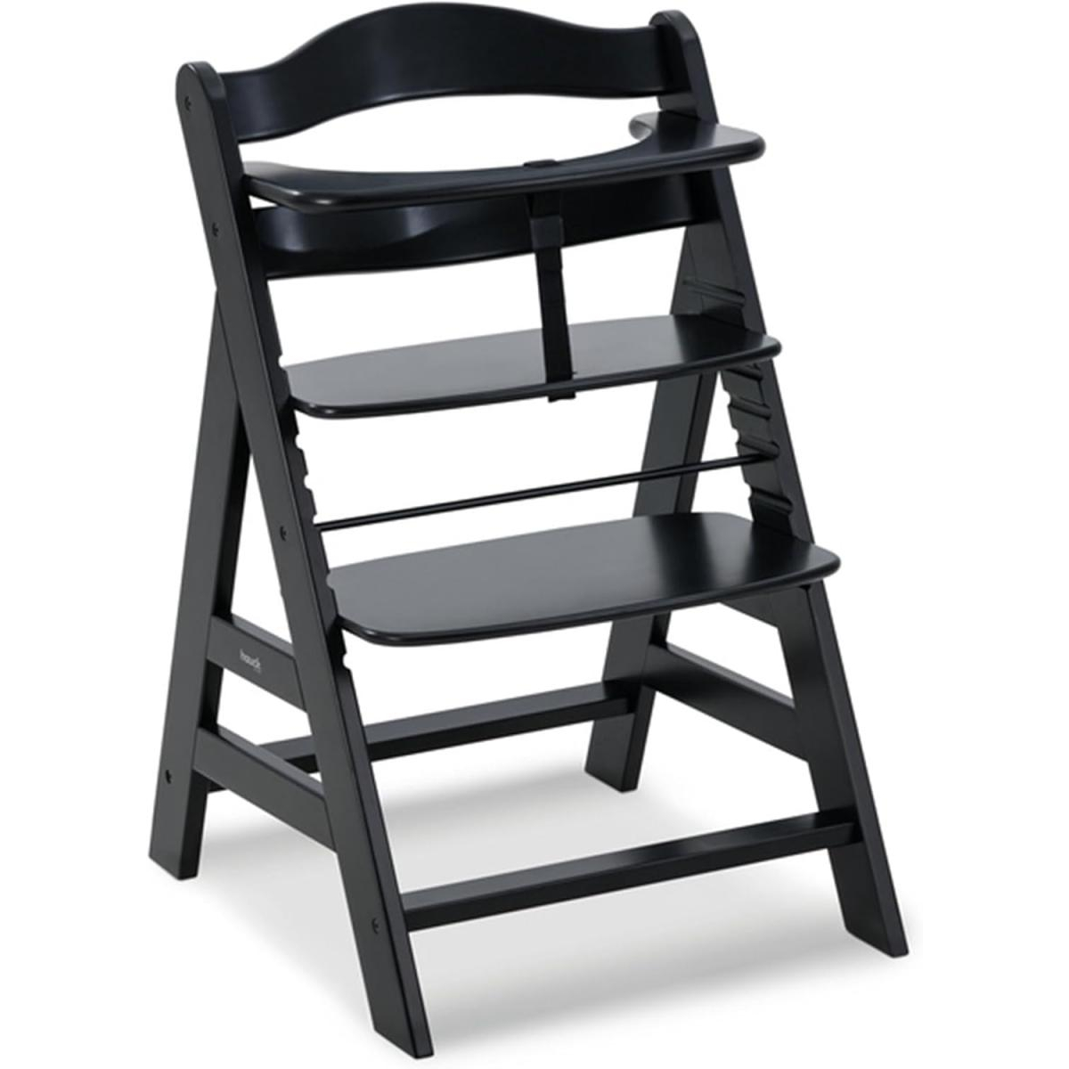 Chaise haute - Alpha plus noir, HAUCK