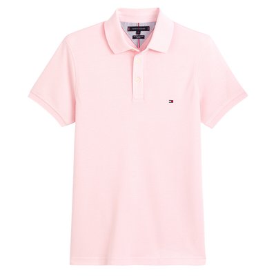 Stretch Cotton Pique Polo Shirt in Slim Fit TOMMY HILFIGER