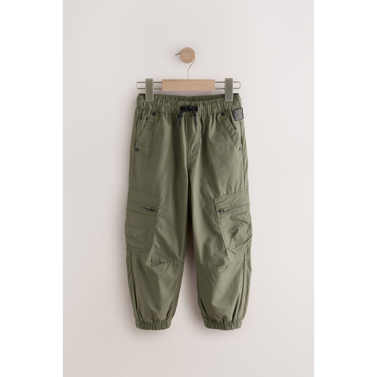 Next REGULAR TAPERED FIT - Pantalon cargo - black/noir
