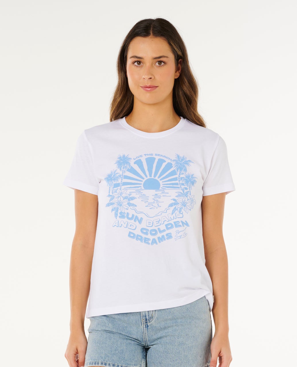 T-shirt à manches courtes SUN Beams, RIP CURL