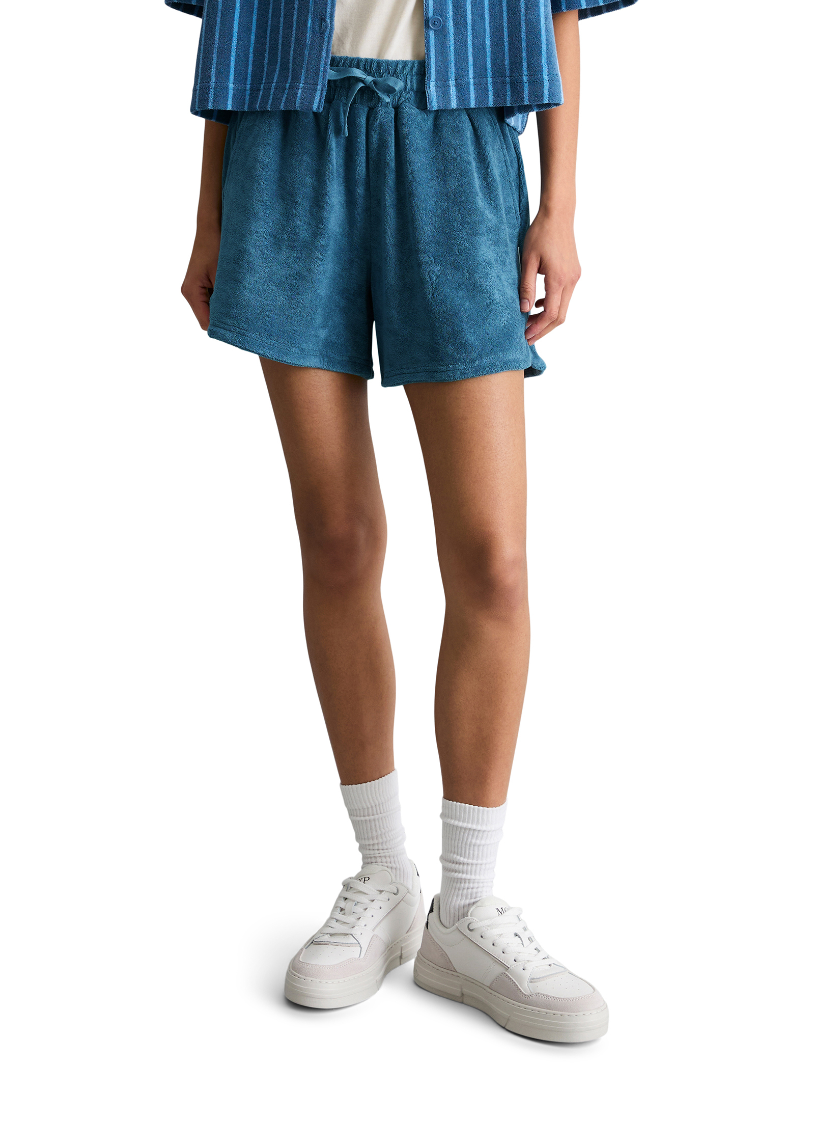 Short en éponge DfC regular en coton organique, MARC O’POLO DENIM