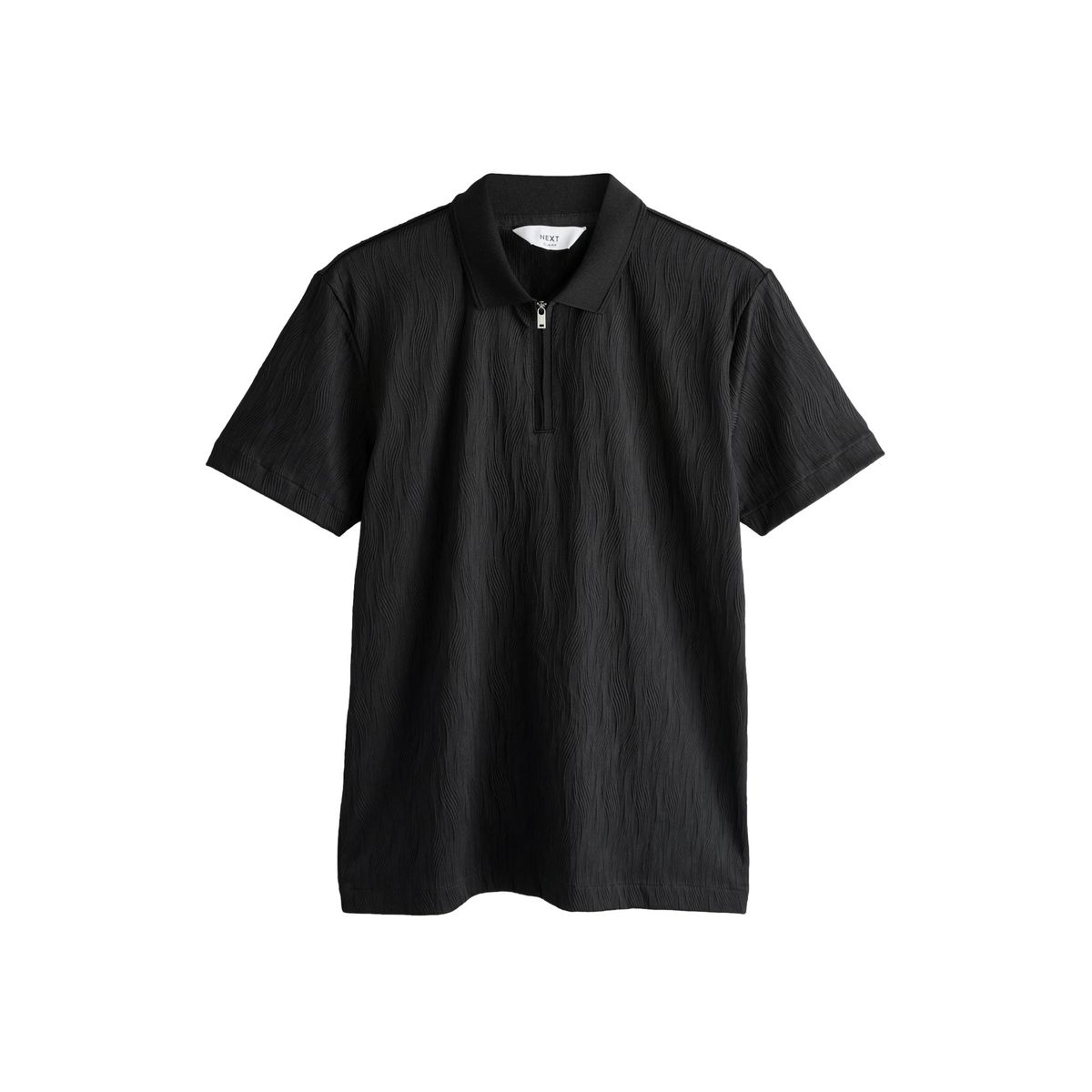Polo habillé à motif jacquard, NEXT