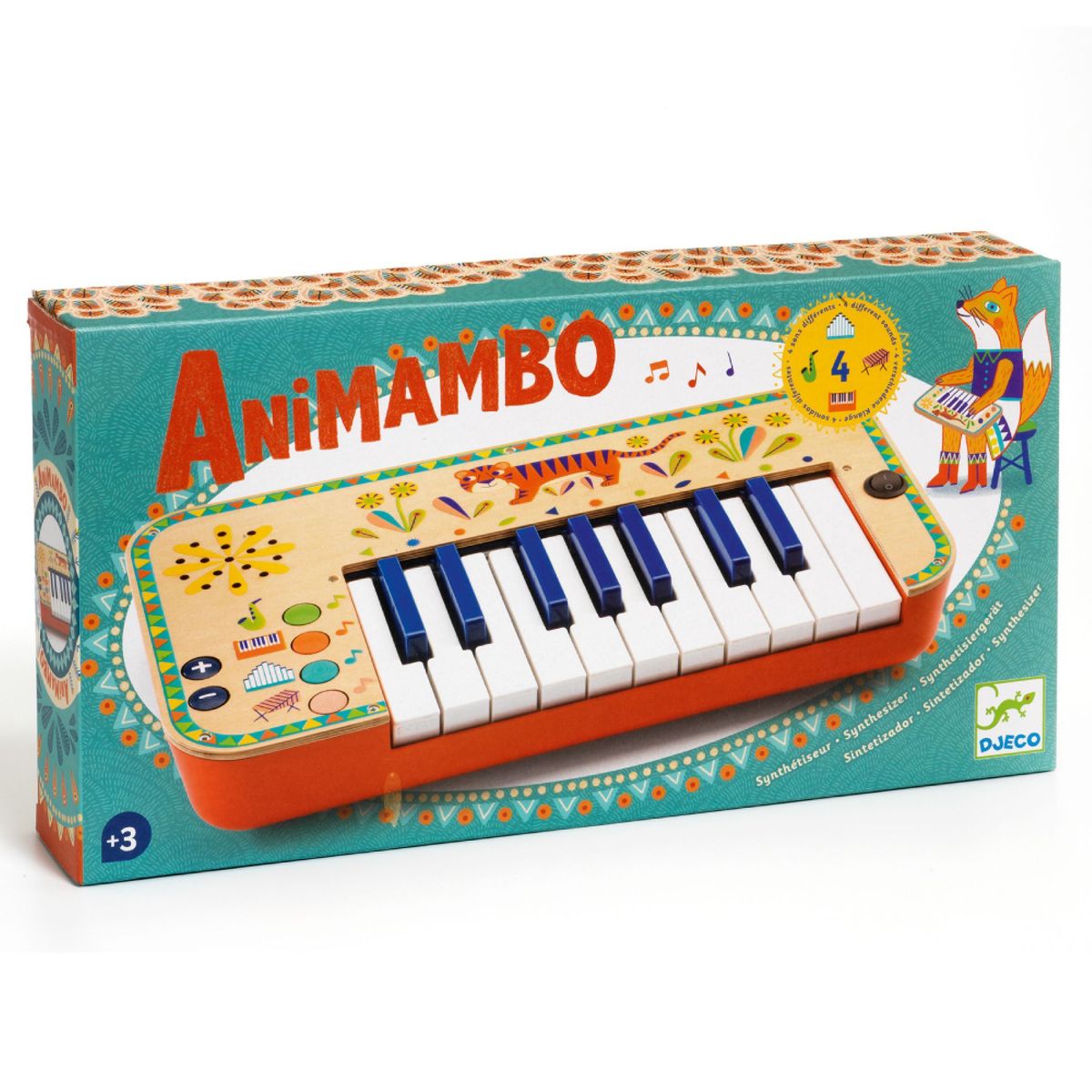 Piano pour enfant Djeco - Kalimba Animambo