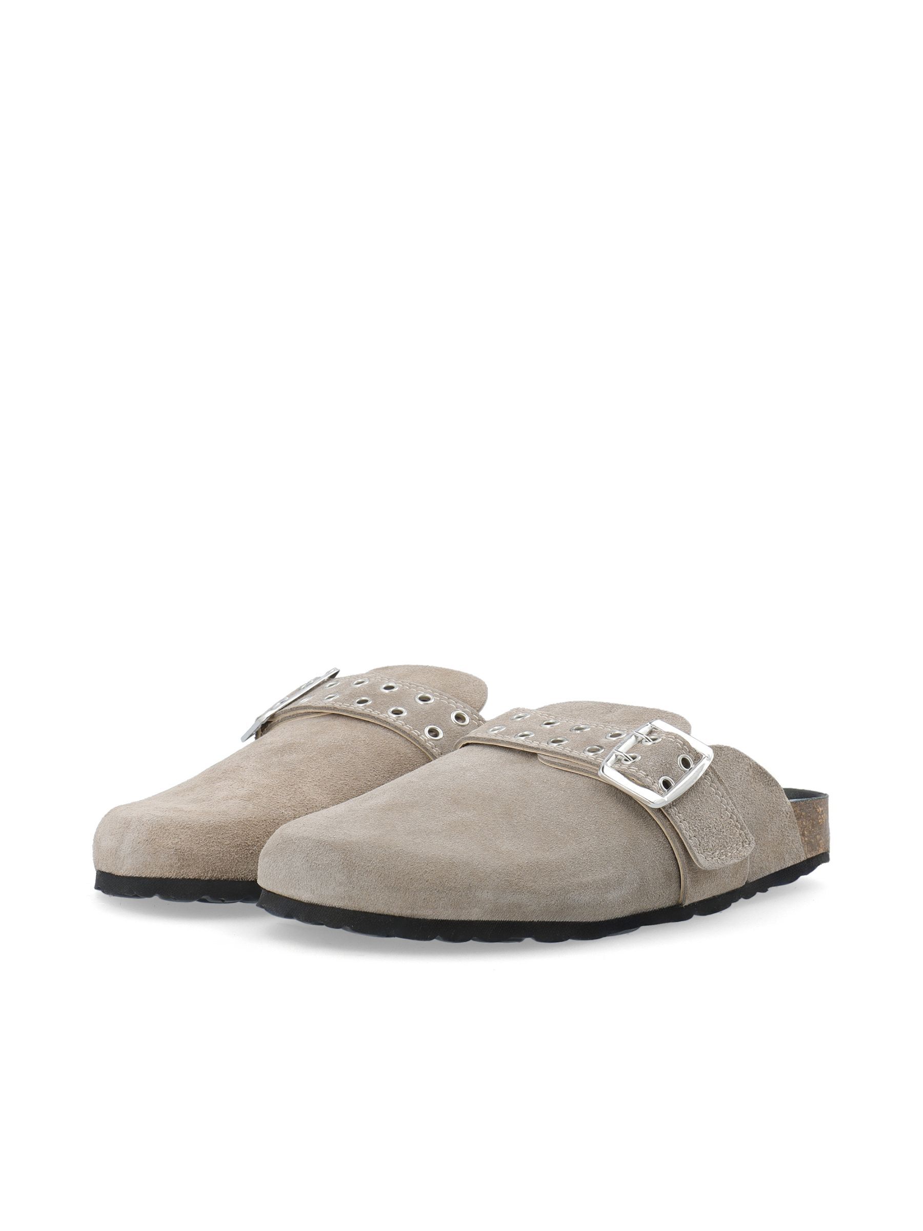 Mules À Talons, BIANCO