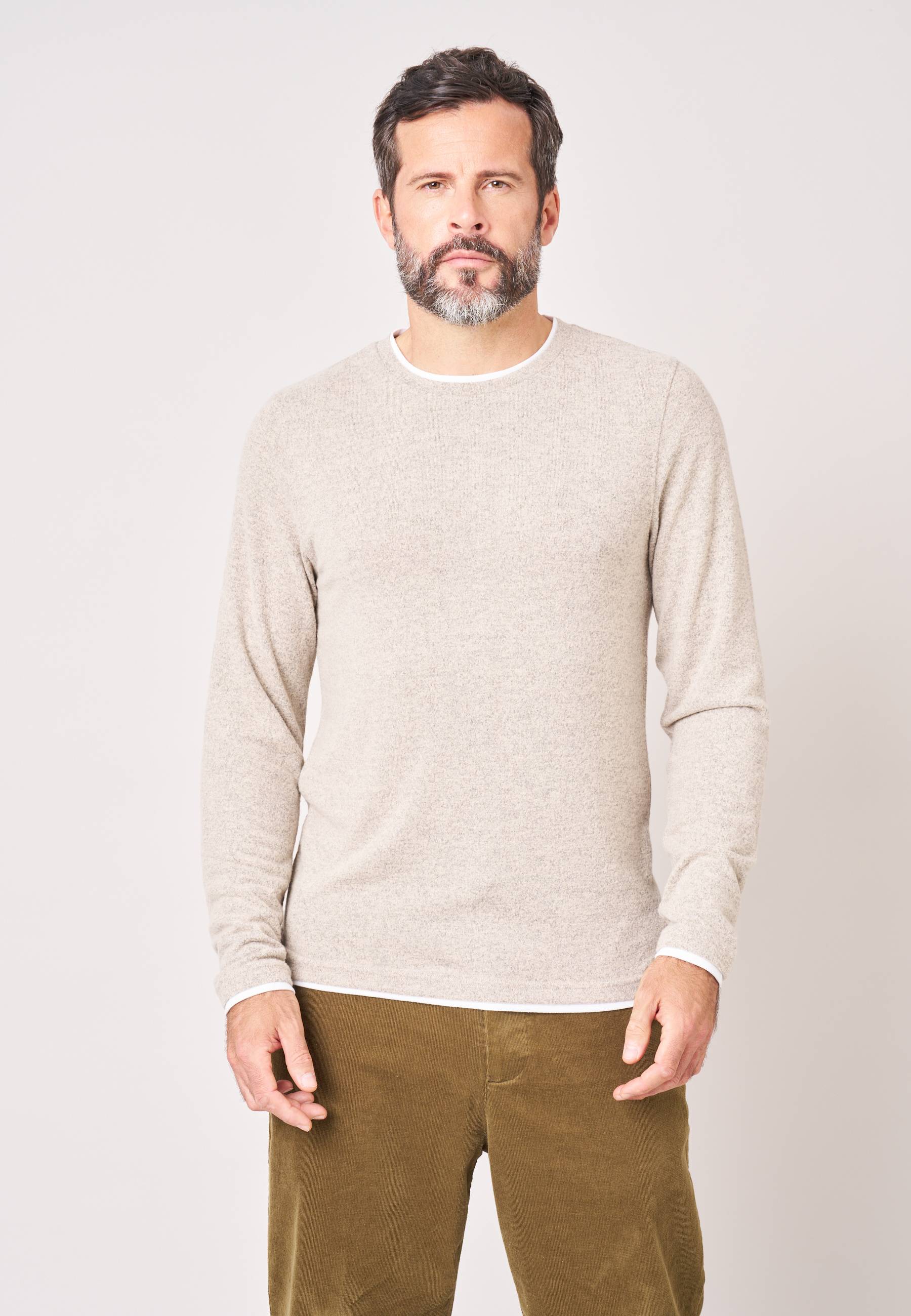 T-shirt homme en 52% polyester 43% viscose 5% élasthanne MONAN, DEELUXE