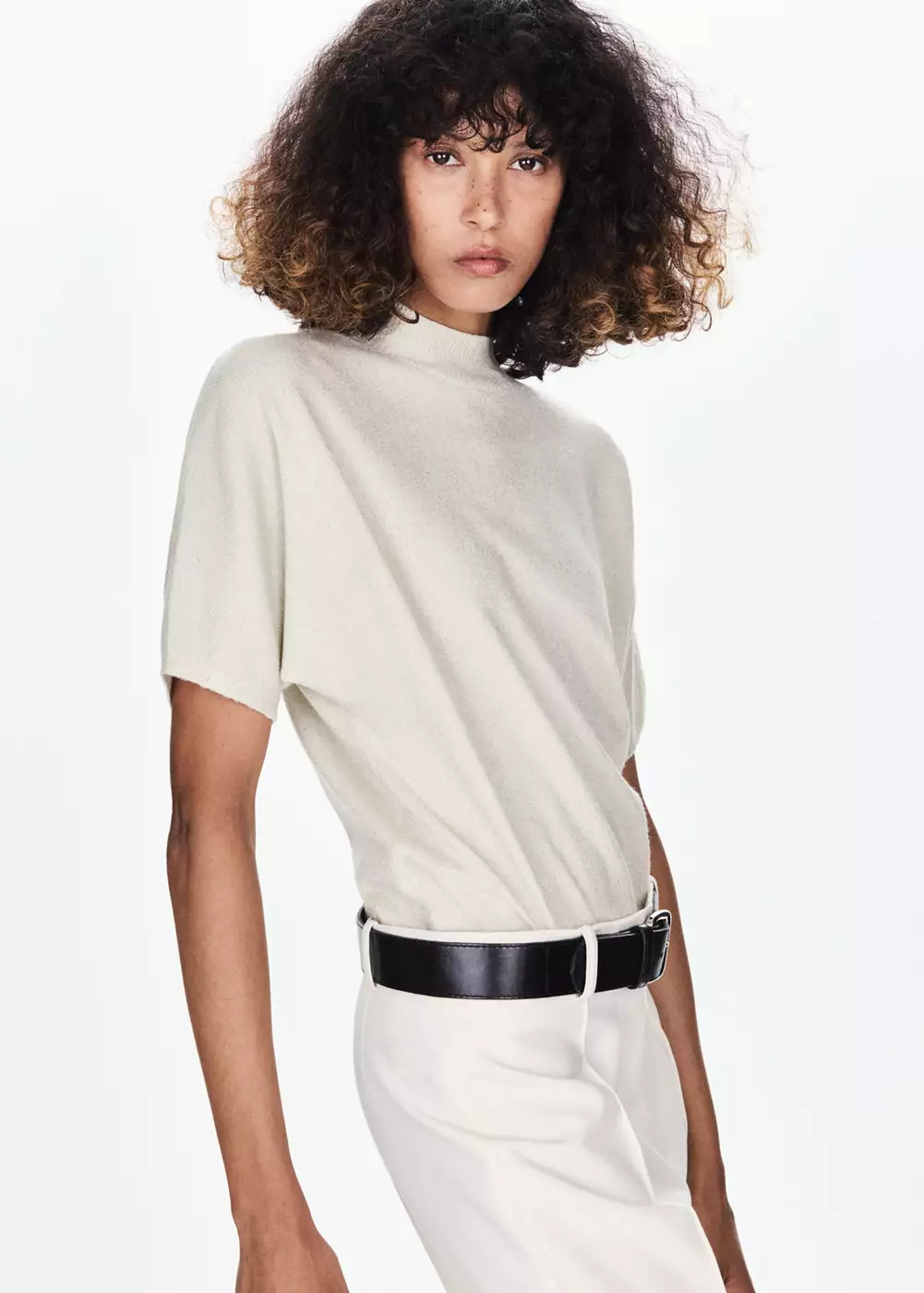 Pull-over manches courtes, MANGO