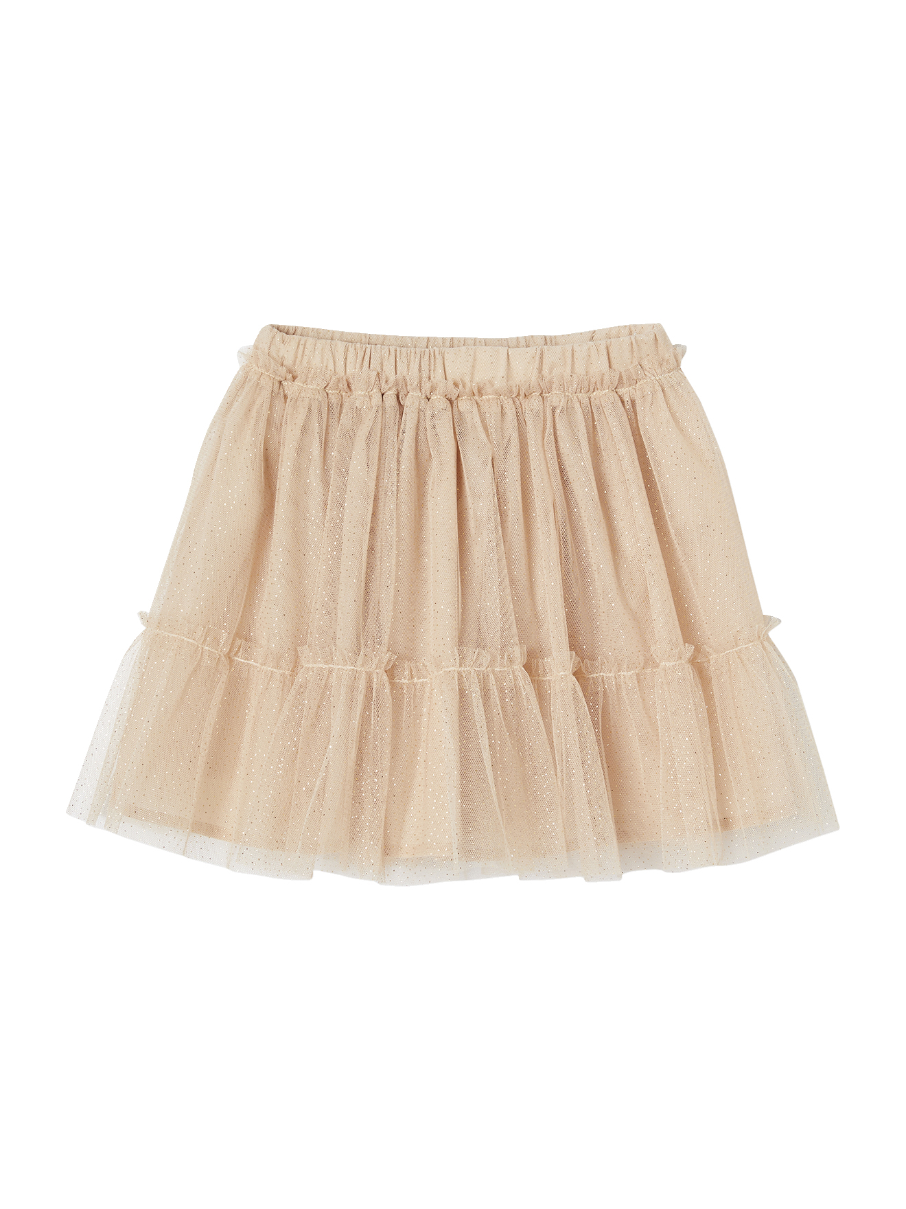 Jupon cérémonie en tulle pailleté, VERTBAUDET