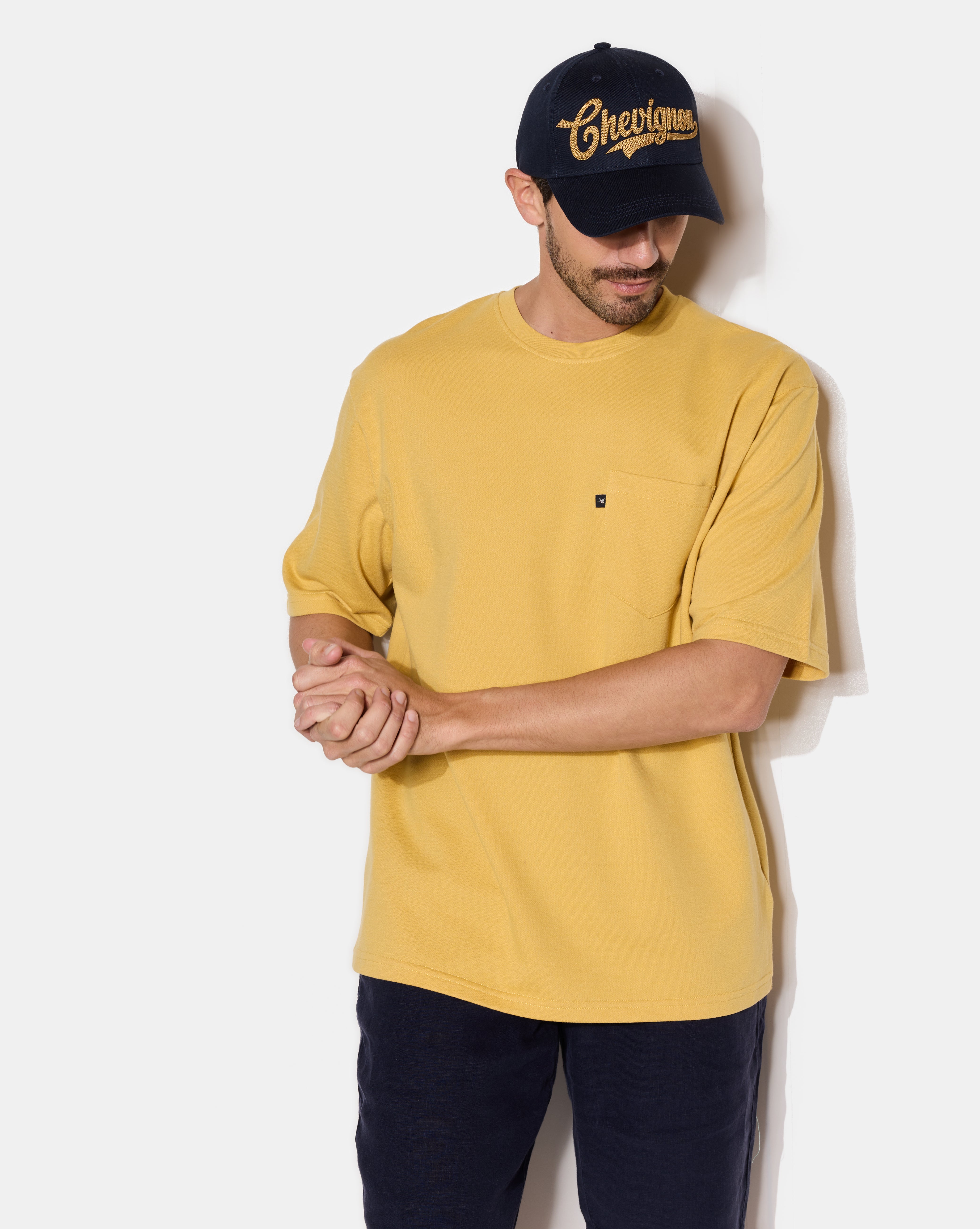 T-Shirt uni POCKET TEE, CHEVIGNON