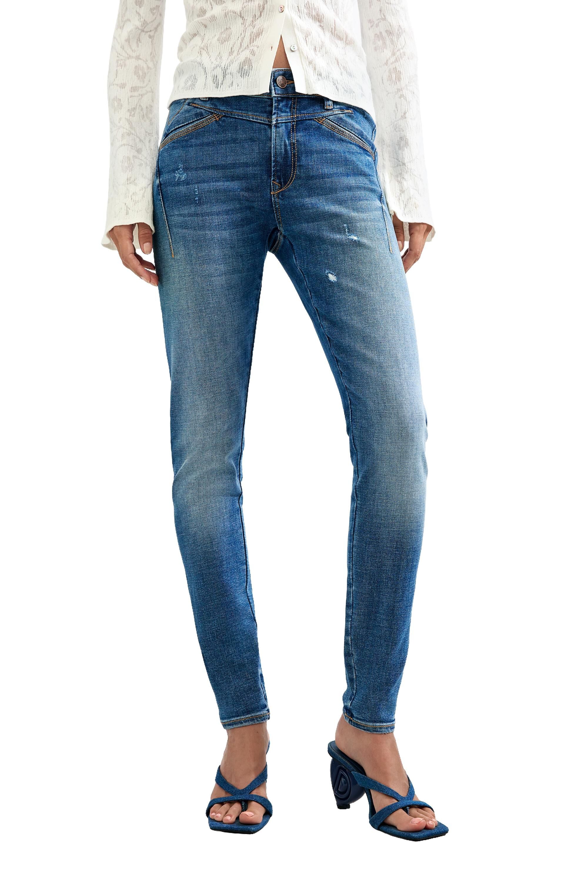 Pantalon en jean Skinny, DESIGUAL