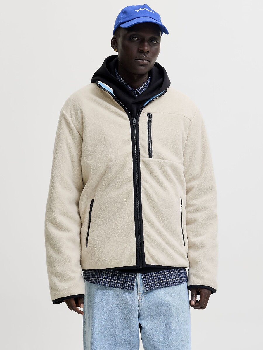 Lupo High Neck Full Zip Jacket, JACK & JONES