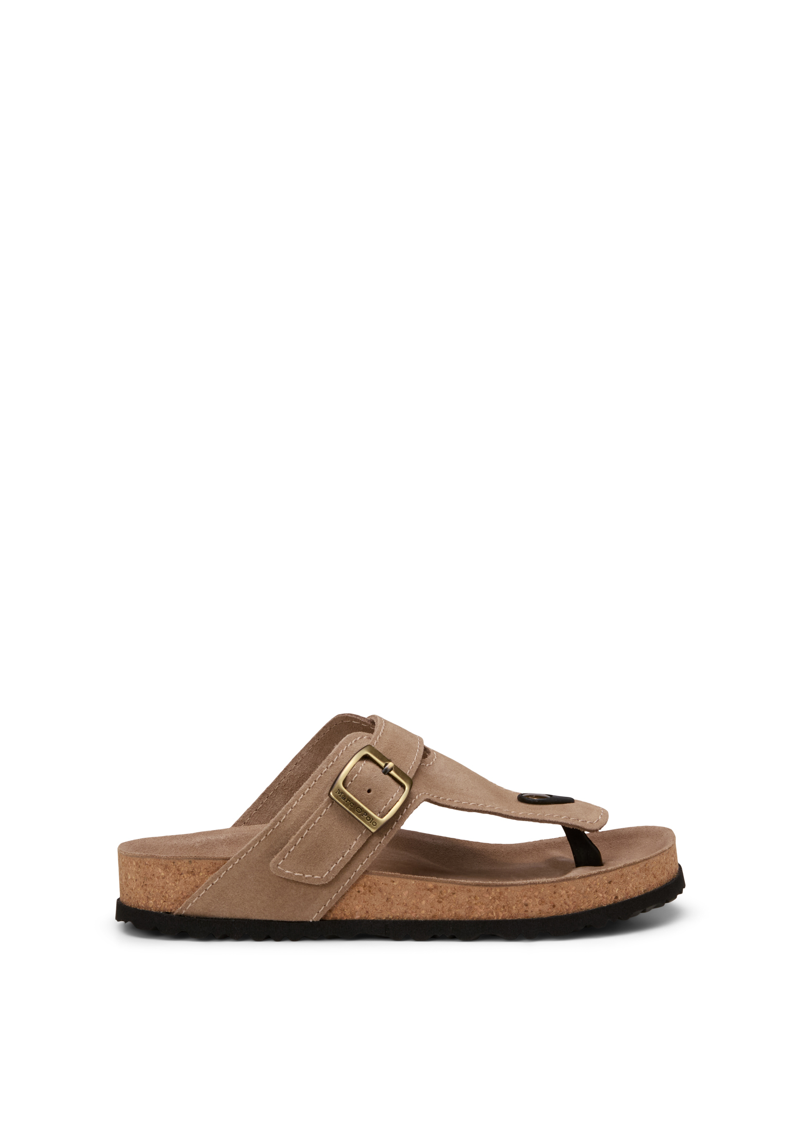 Mule pour orteil Modèle Quinn en cuir velours doux, MARC O'POLO