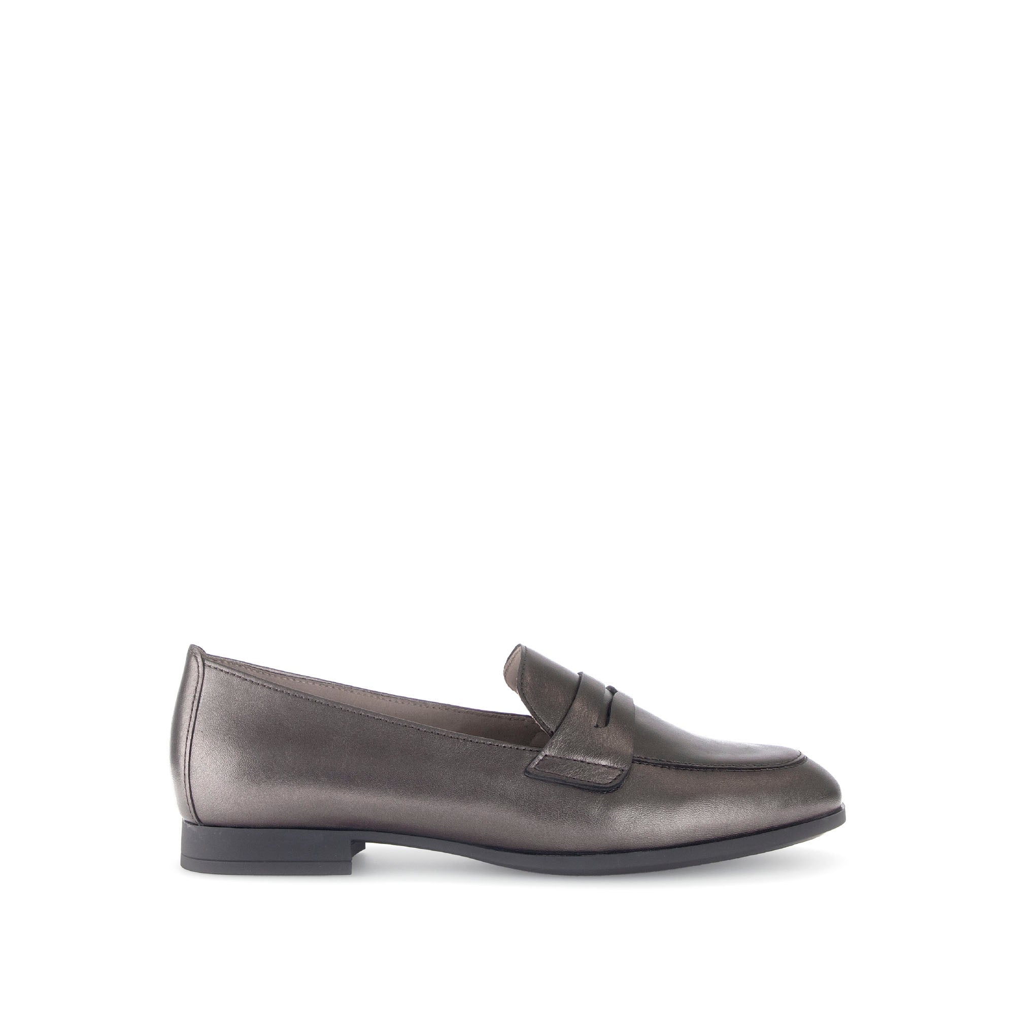 Mocassins en cuir à talon décroché, GABOR