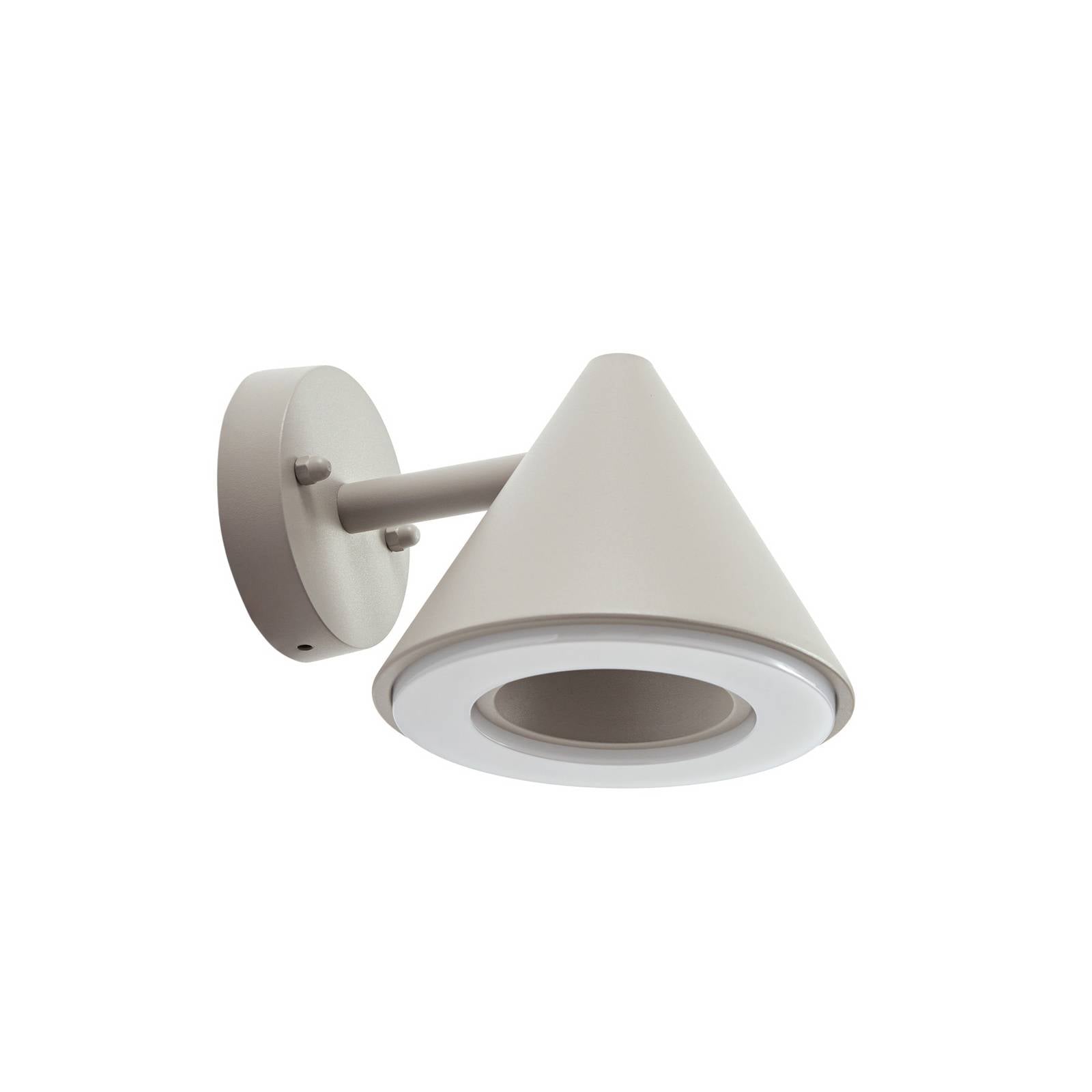 Applique extérieure en métal moderneLED, LINDBY