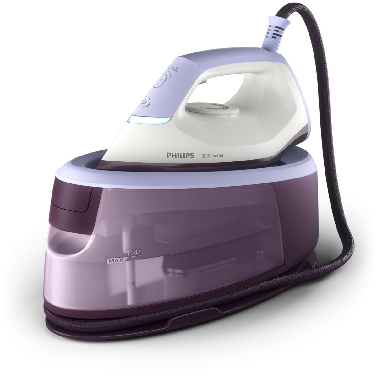 Centrale vapeur PSG3000/30 mauve 1,4L, PHILIPS