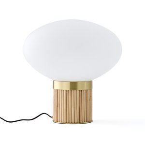 Лампа настольная XL из латуни, бамбука и опалина, Dolce LA REDOUTE INTERIEURS image