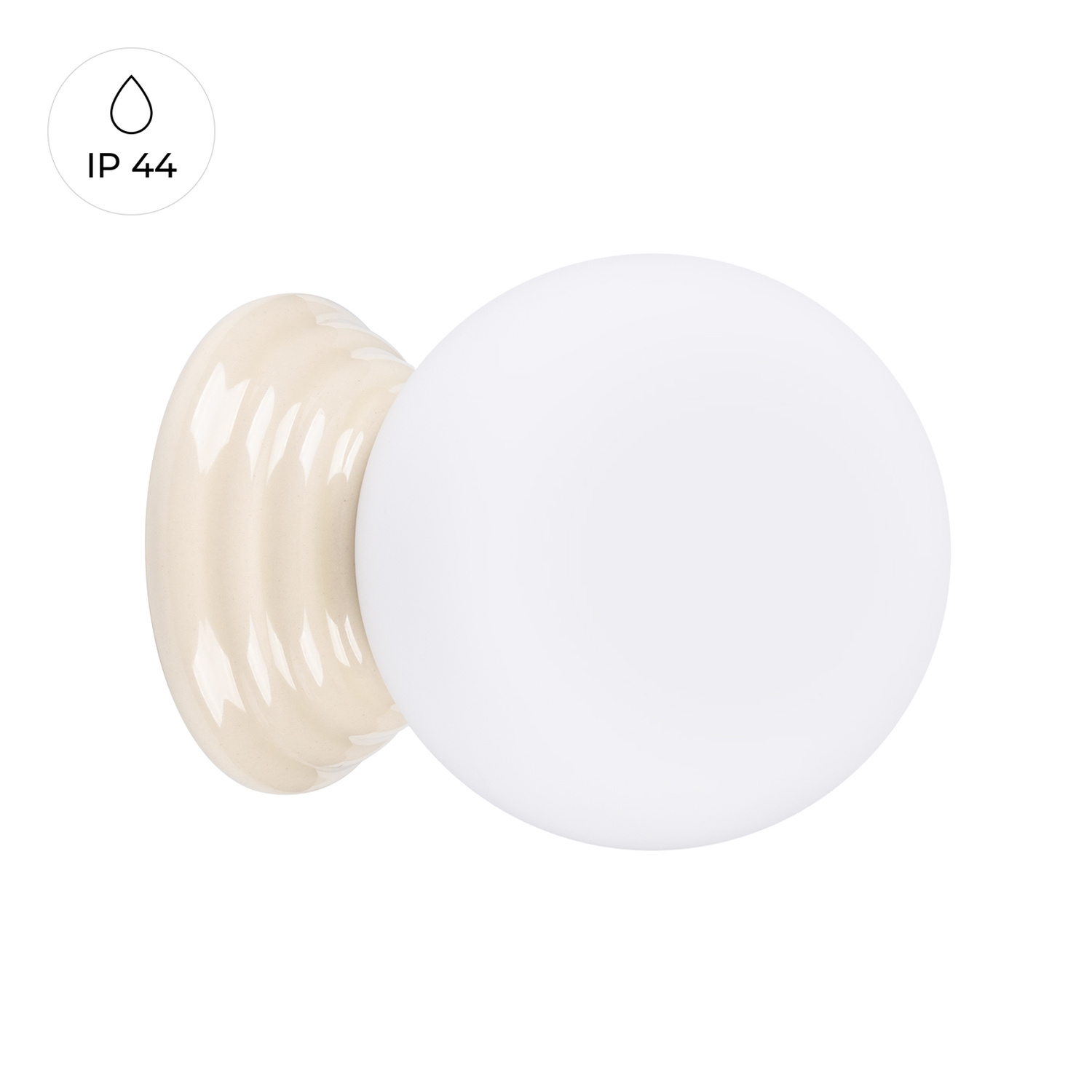Applique murale Céramique Beige G9 1 Zori, EDEN