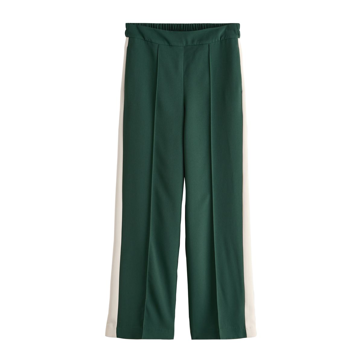 Pantalon large ajusté à bande latérale, NEXT