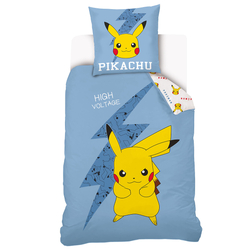 Pokemon Pikachu Cotton Duvet Cover & Pillowcase