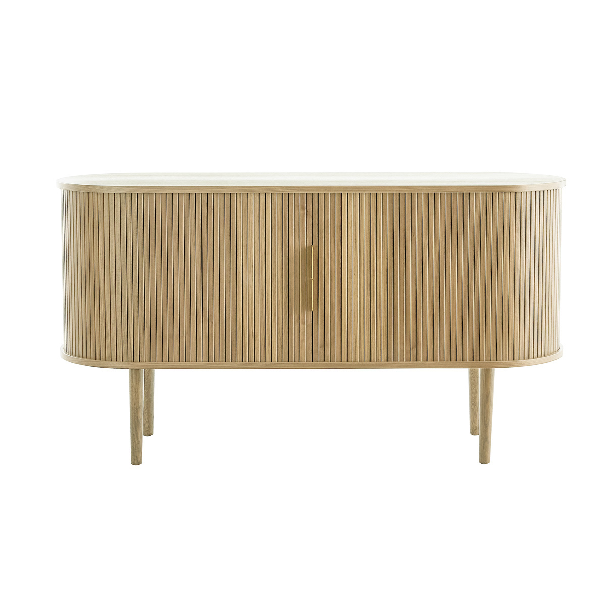 Buffet vintage en bois 2 portes coulissantes L138 cm EPIC, MILIBOO