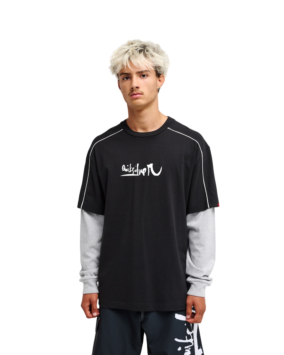 T-shirt manches longues YOUNG GUNS DOUBLE LAYER, QUIKSILVER