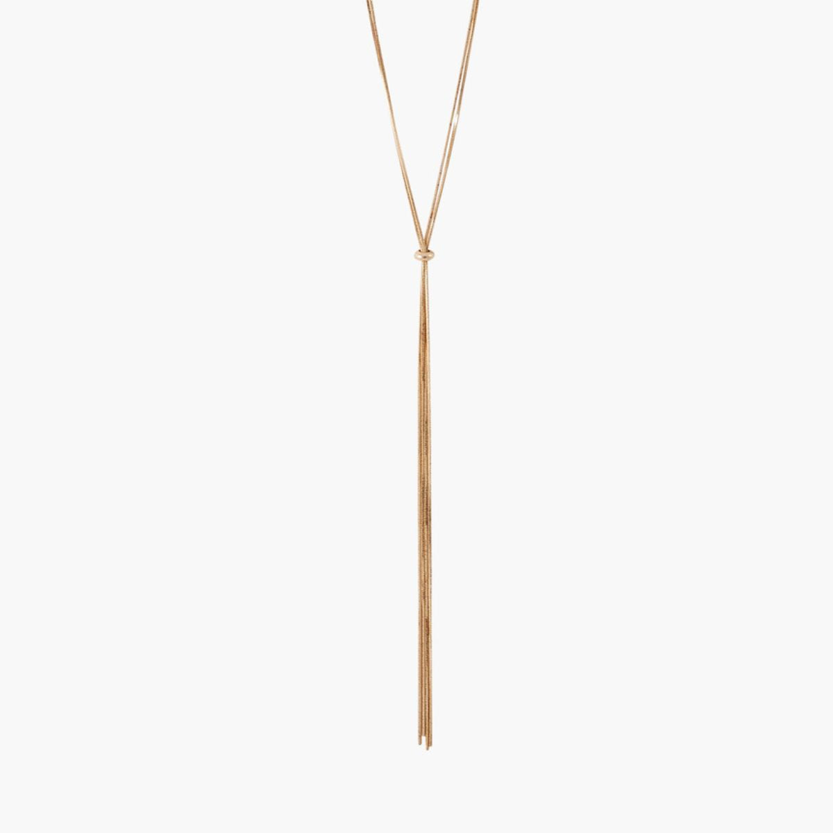 Collier sautoir chaîne dorée, BALABOOSTE