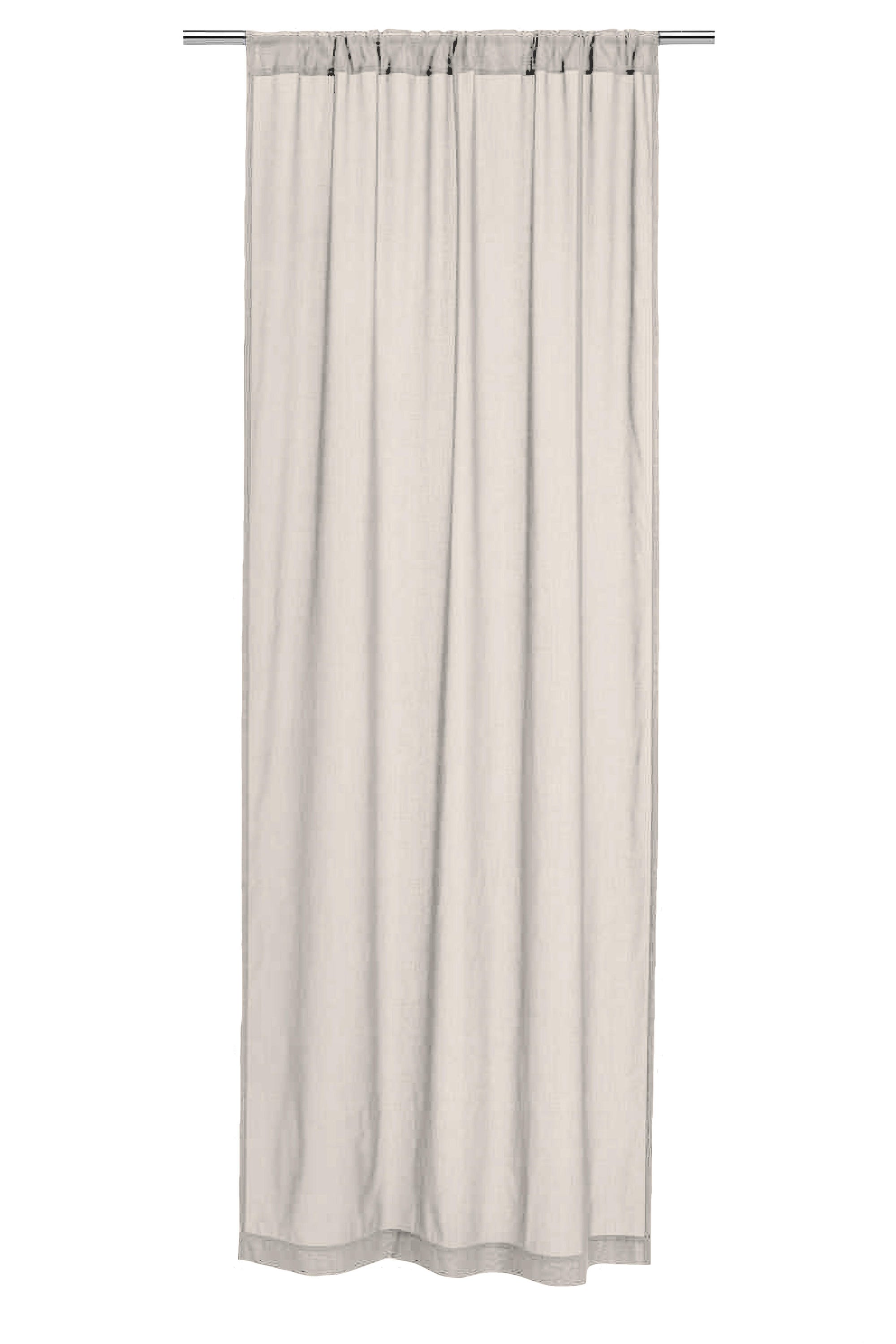 Rideau tamisant en polyester et lin, AYDEN, INSPIRE