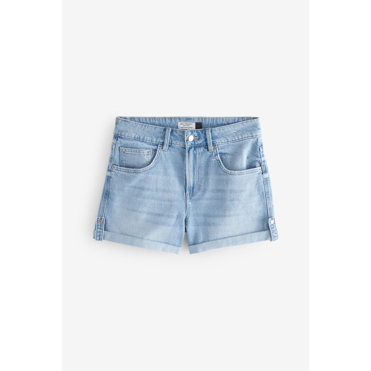 Short en denim coupe boyfriend, NEXT