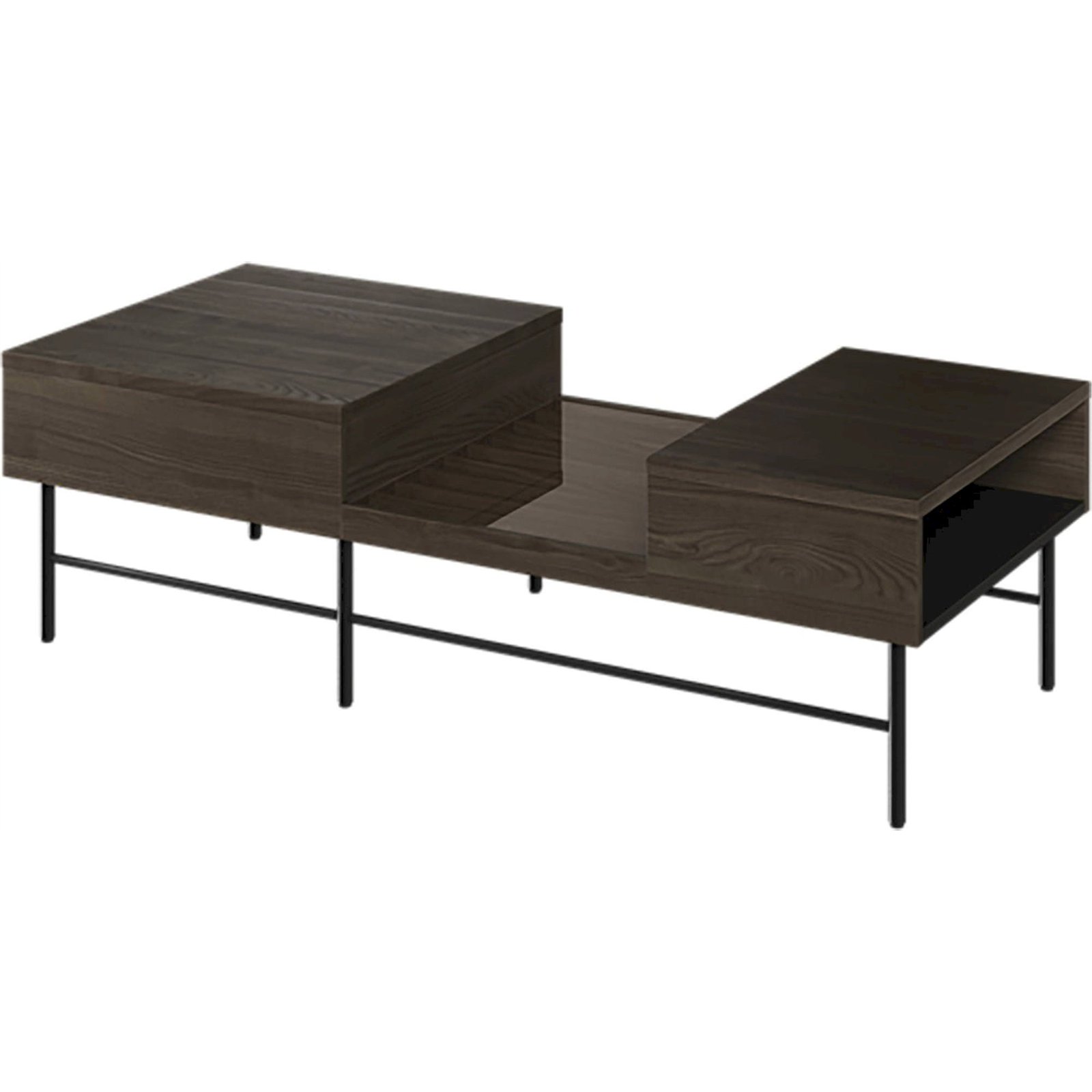 Table basse collection PIEMONTE en bois, RECOLLECTION