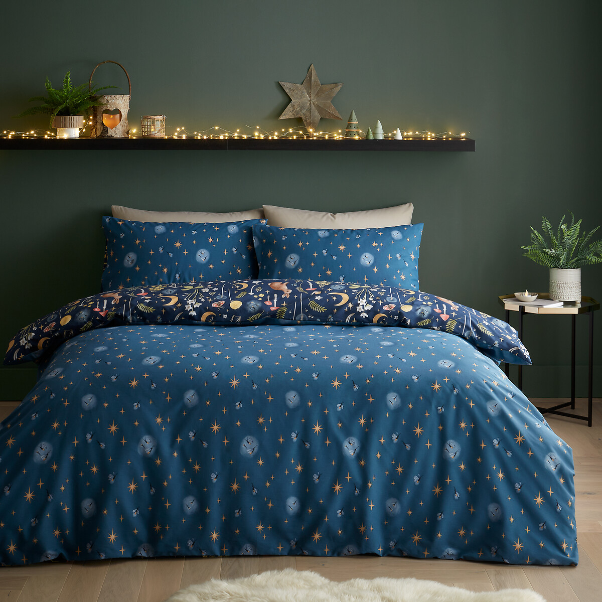 Enchanted Twilight Animals Duvet Cover and Pillowcase Set, CATHERINE LANSFIELD