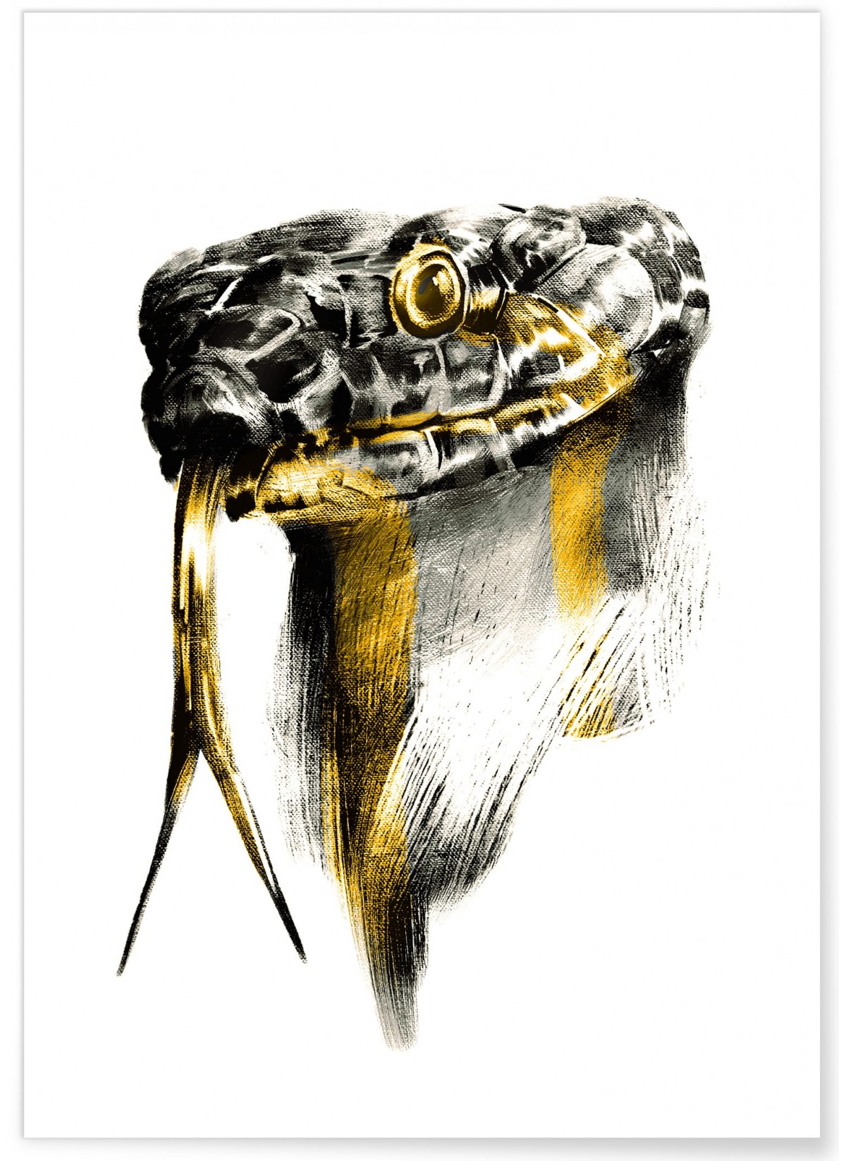 Affiche 'Snake', L'AFFICHERIE