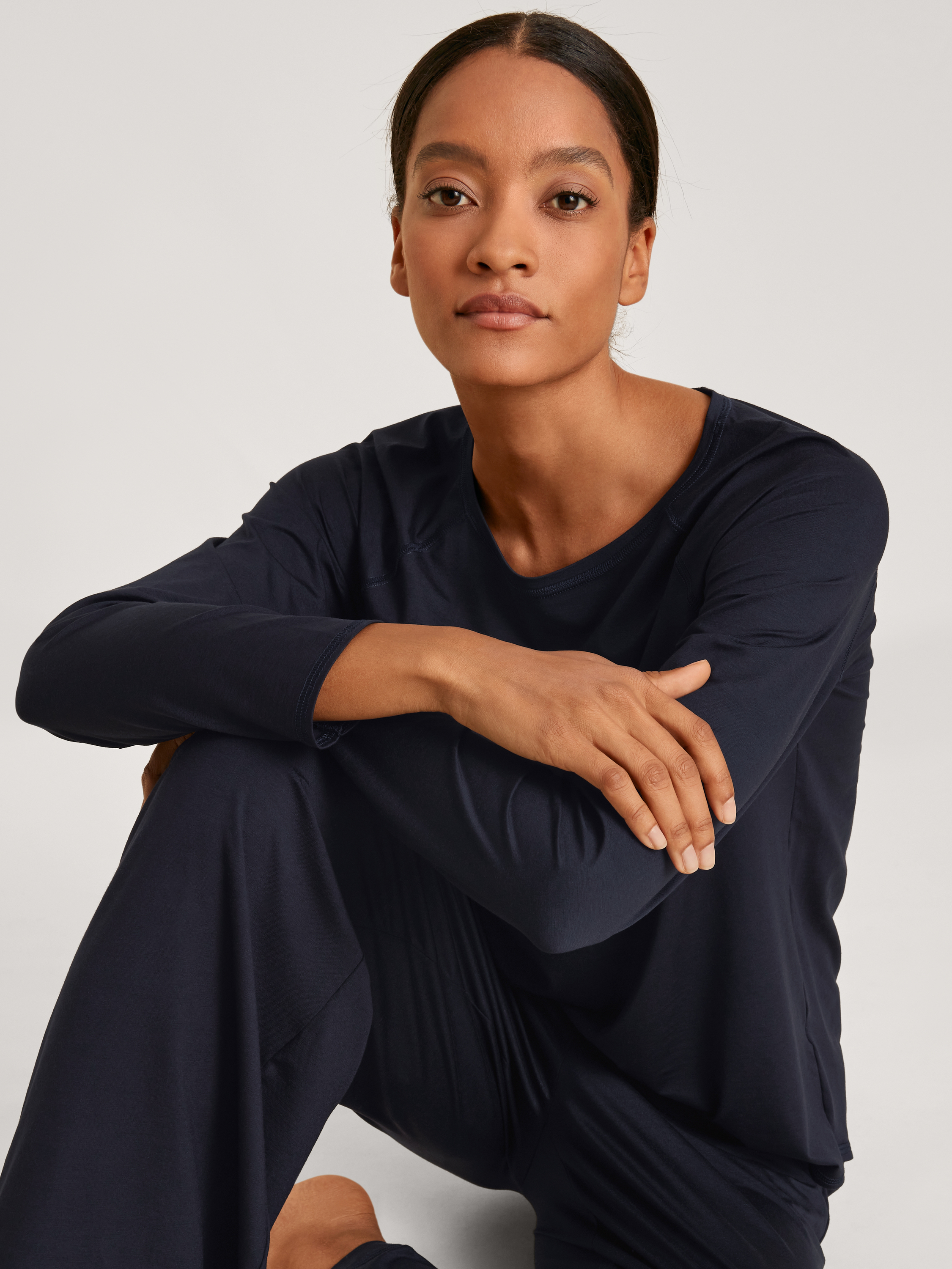 T-shirt à manches longues manches longues Modal DEEPSLEEPWEAR BALANCING, CALIDA
