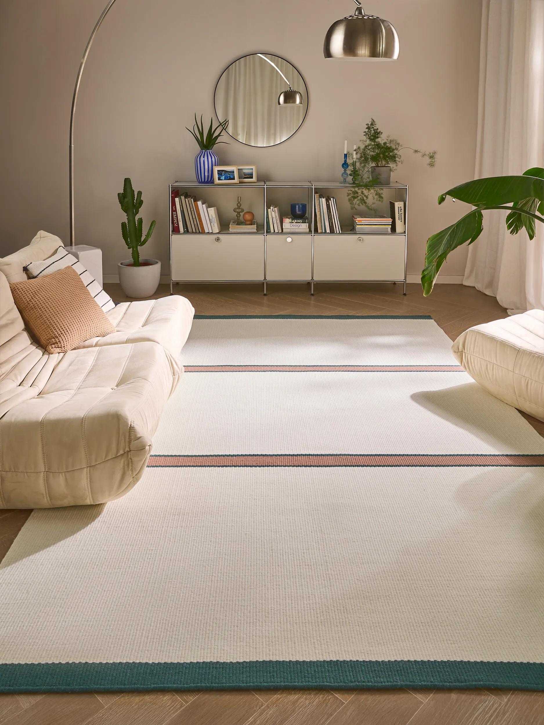 Tapis de laine tissé main LIVIO, BENUTA 