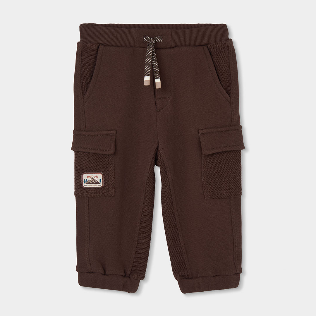 Pantalon garçon en molleton cargo, BOBOLI