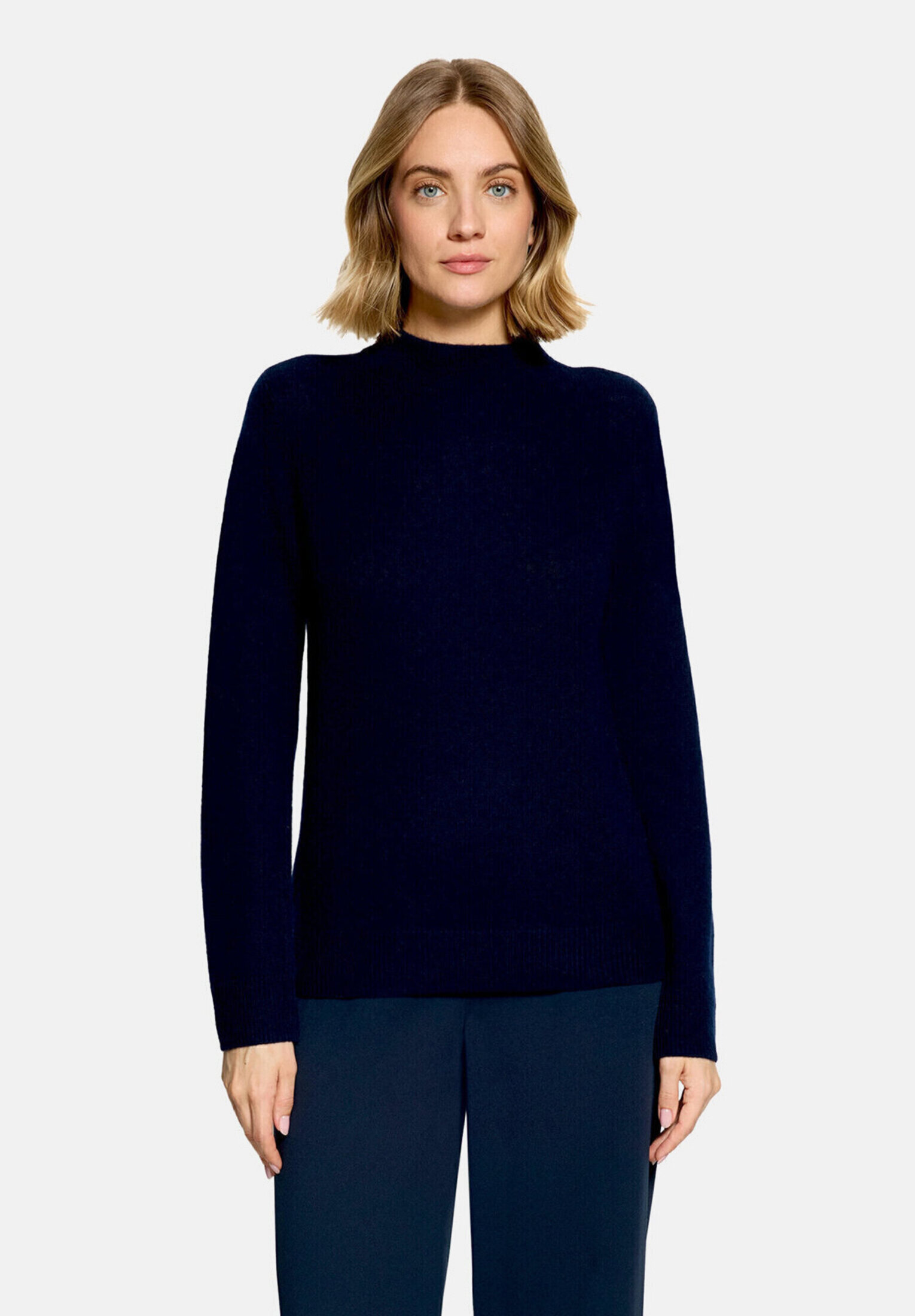 Pull en cachemire à col droit, BETTY BARCLAY