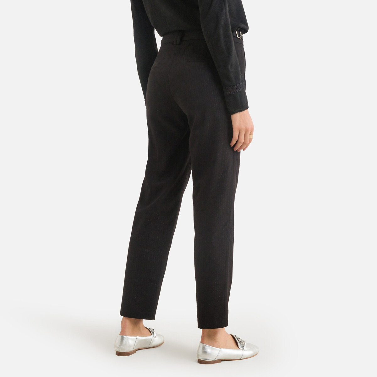 Shelby angelo straight trousers black 
