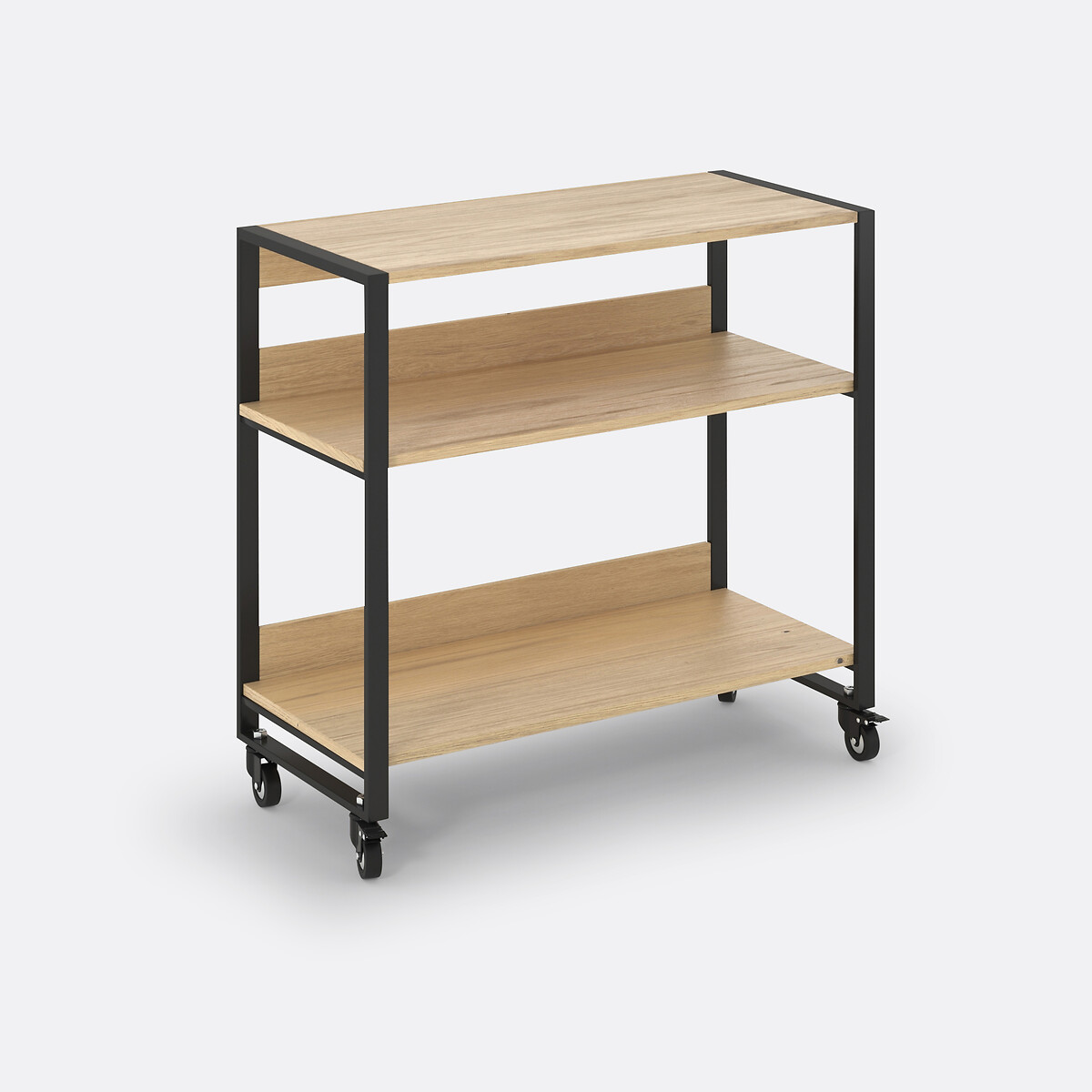 Meuble desserte à roulettes, 3 étagères, longueur 94 cm, HIBA, LA REDOUTE INTERIEURS