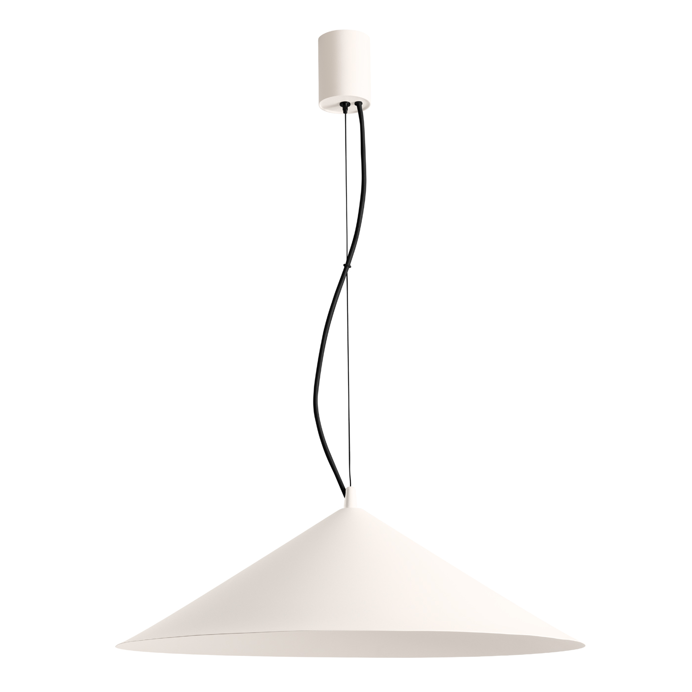 Suspension Acier Beige LED 1 Fint, EDEN