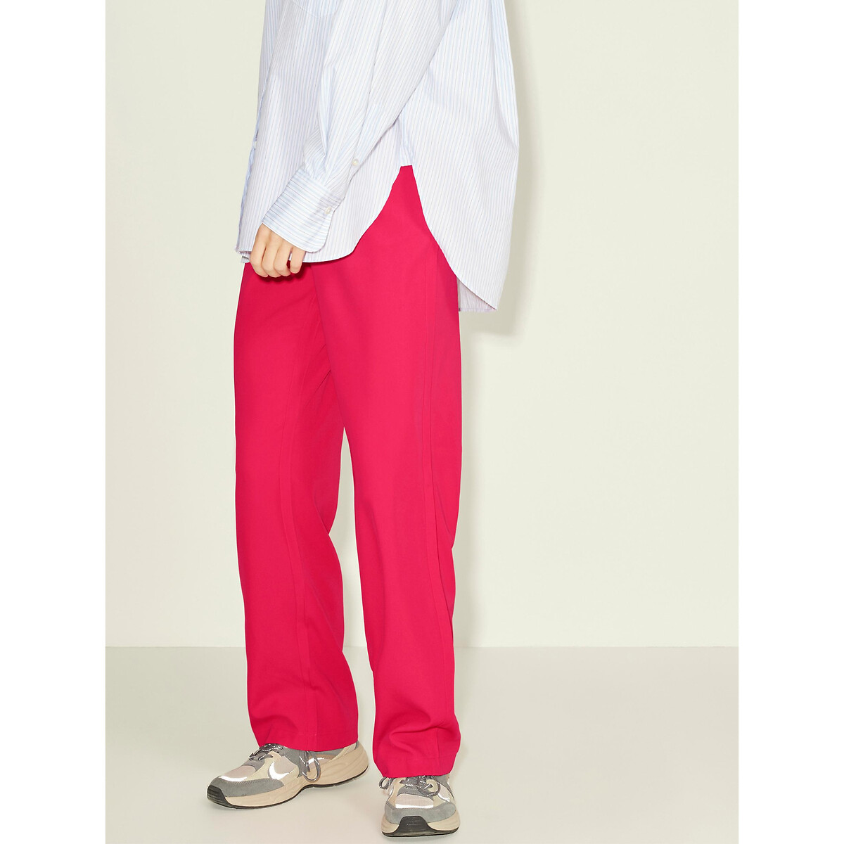 Pantaloni dal taglio dritto, vita alta Jjxx | La Redoute