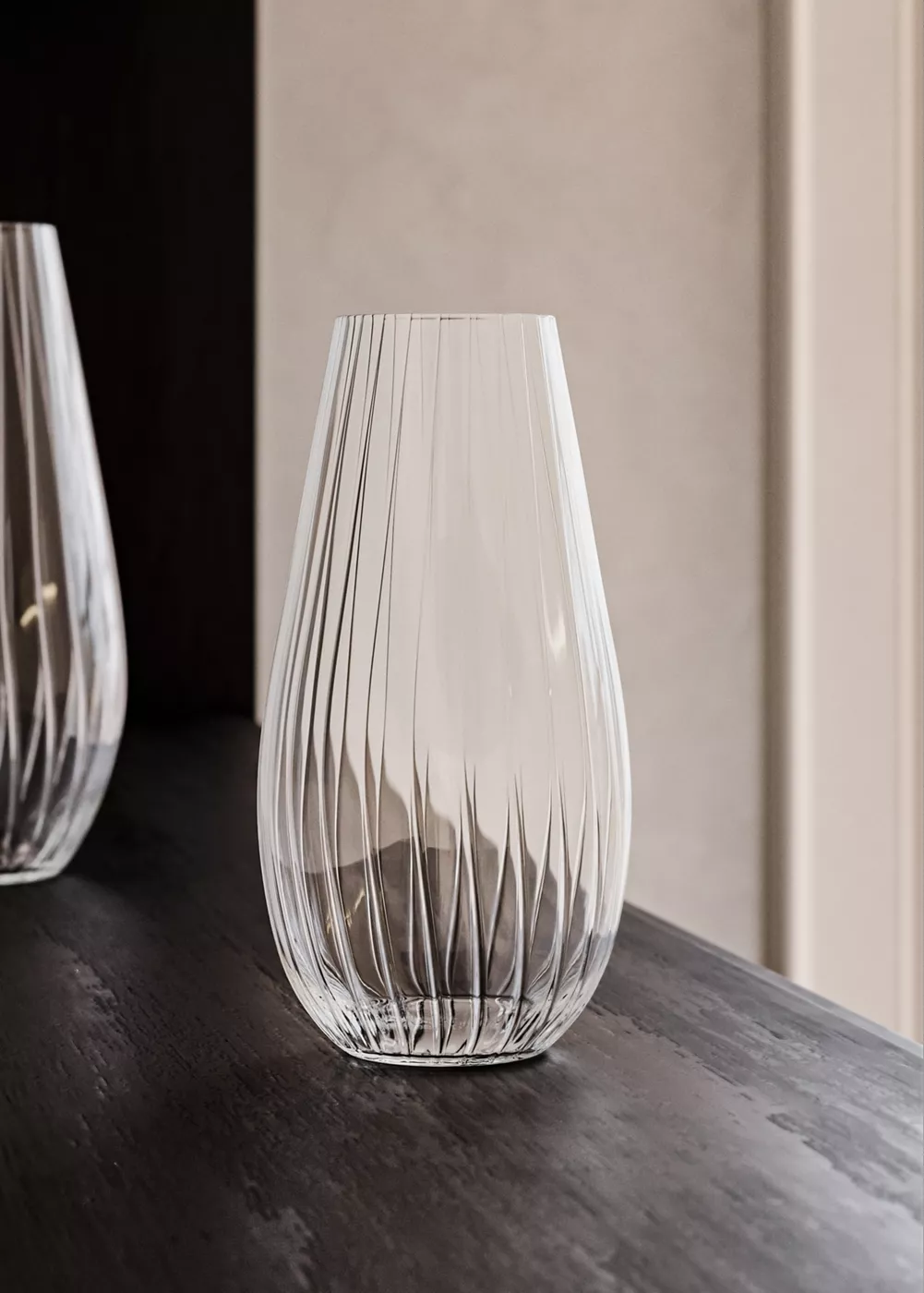 Vase bas cristallin, MANGO HOME