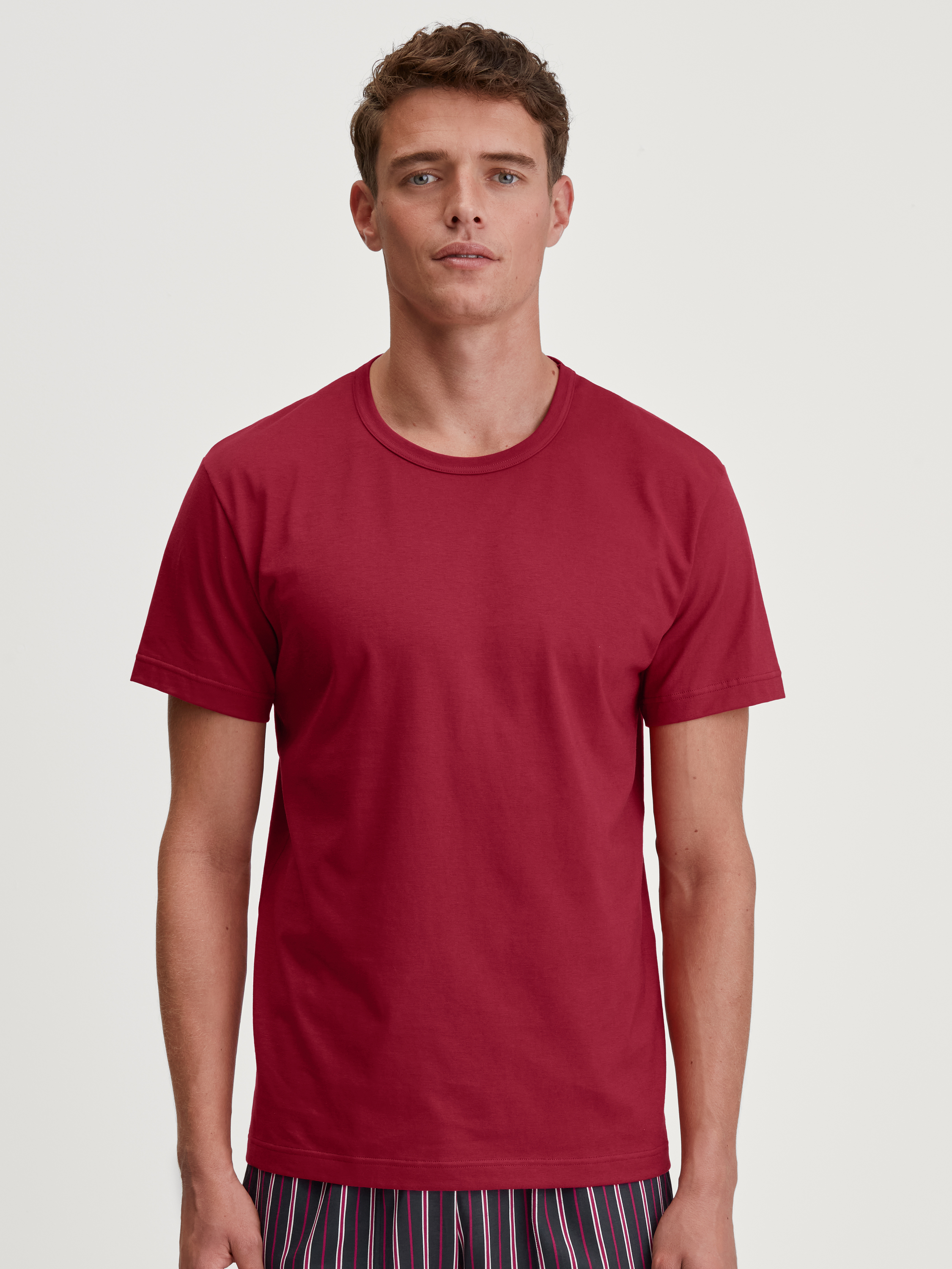 T-shirt manches courtes Coton RMX SLEEP LEISURE, CALIDA