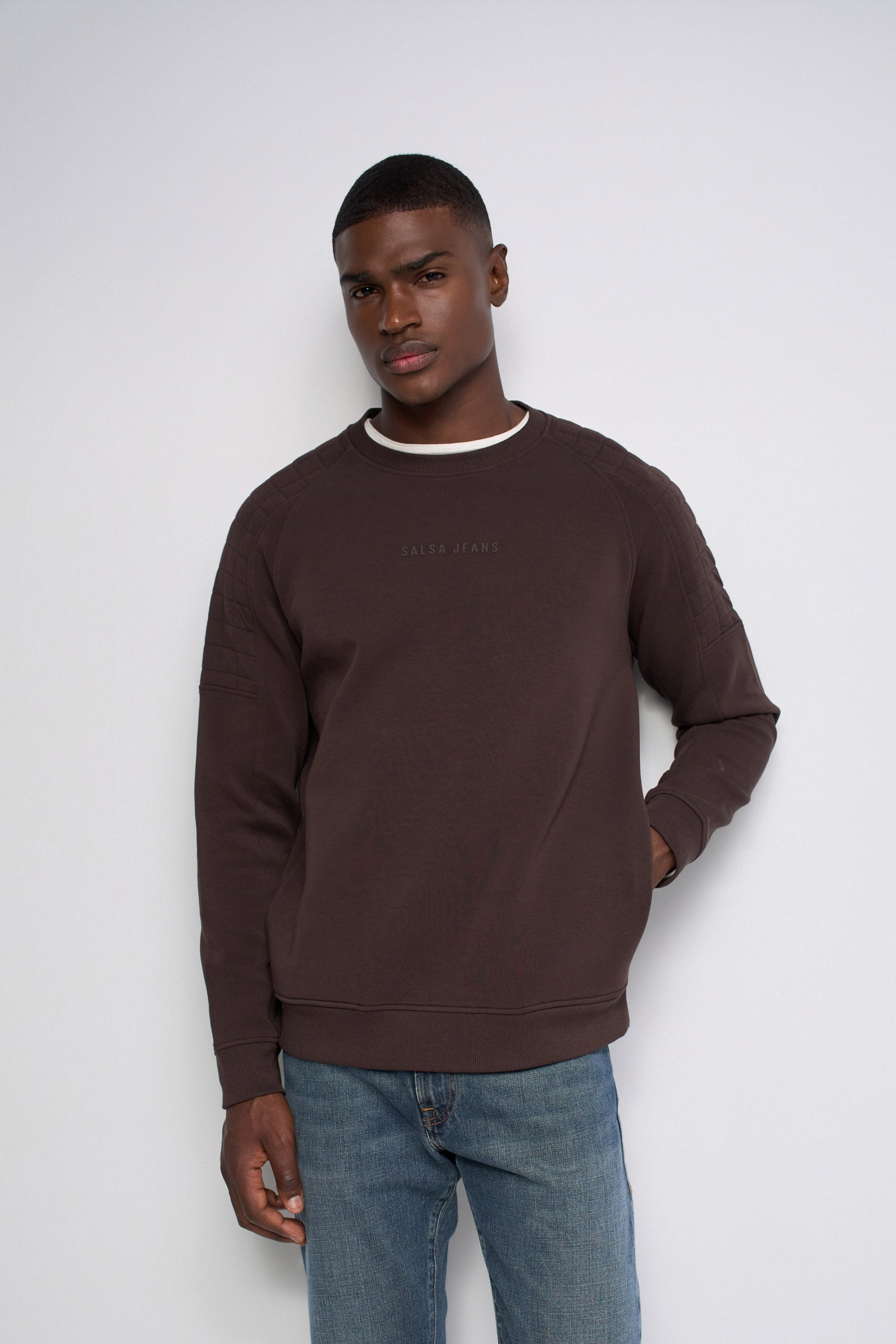 SWEATSHIRT AVEC BRANDING, SALSA JEANS