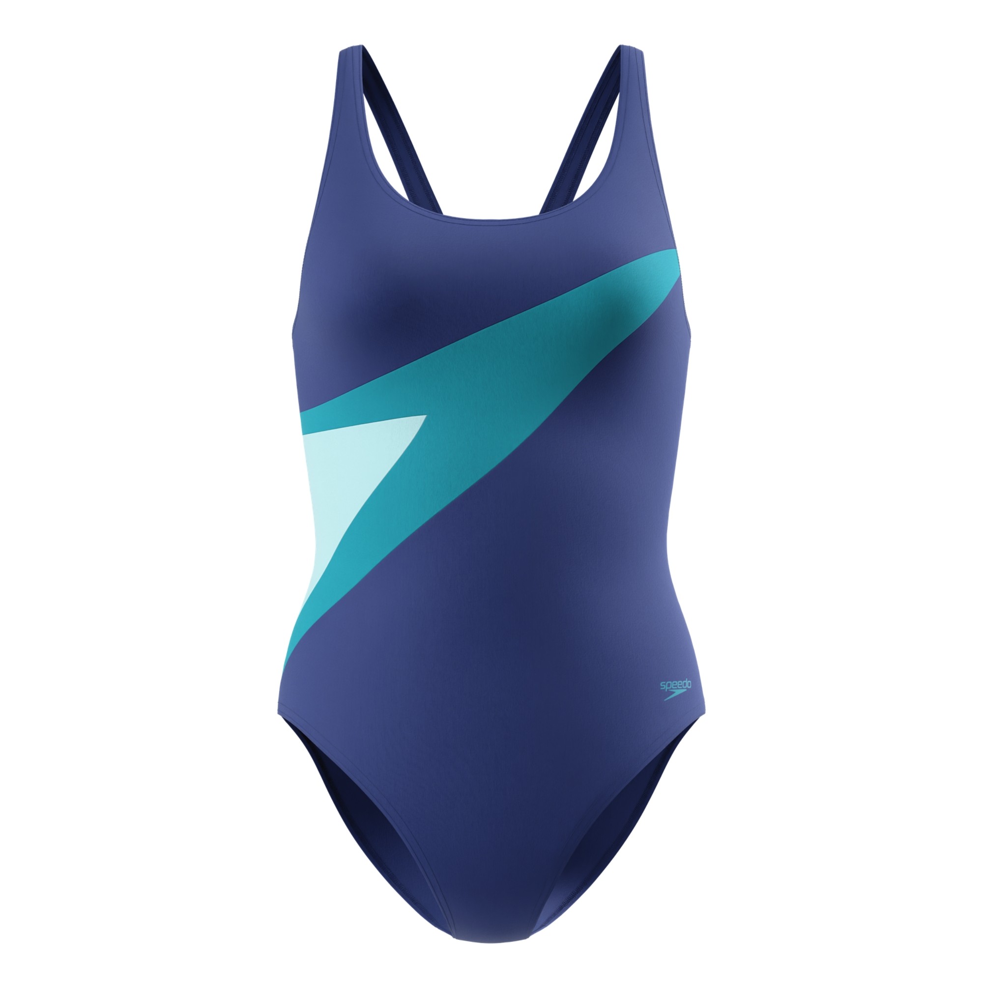Maillot de bain 1 pièce motif/style blocs de couleurs HYPERBOOM, SPEEDO