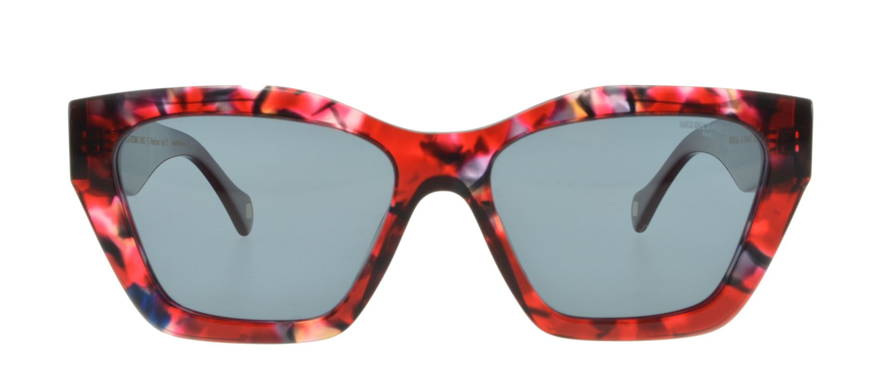 Lunettes de soleil Rebecca vert texture, INES DE LA FRESSANGE PARIS
