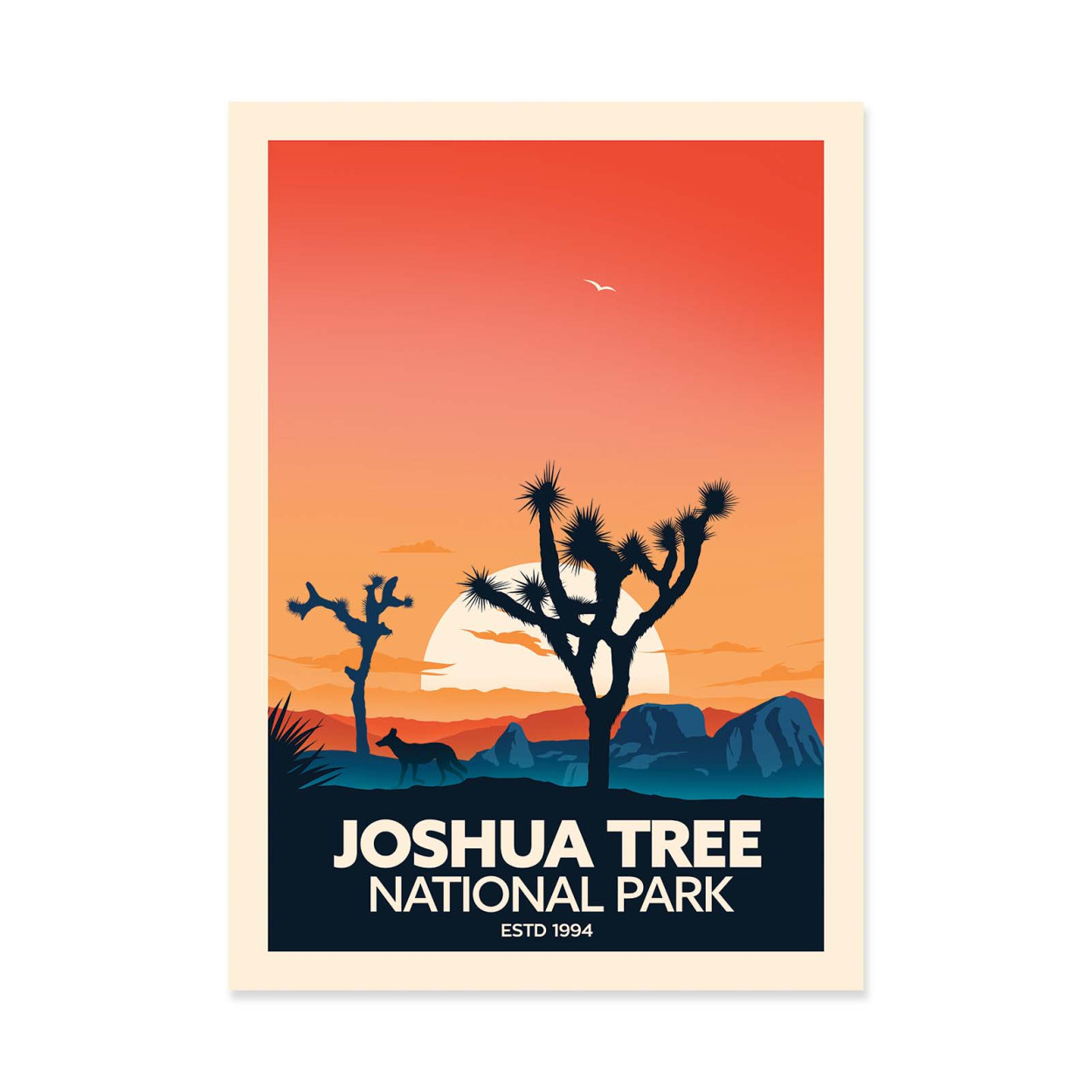 Affiche d'art - Joshua Tree National Park - Studio Inception, WALL EDITIONS