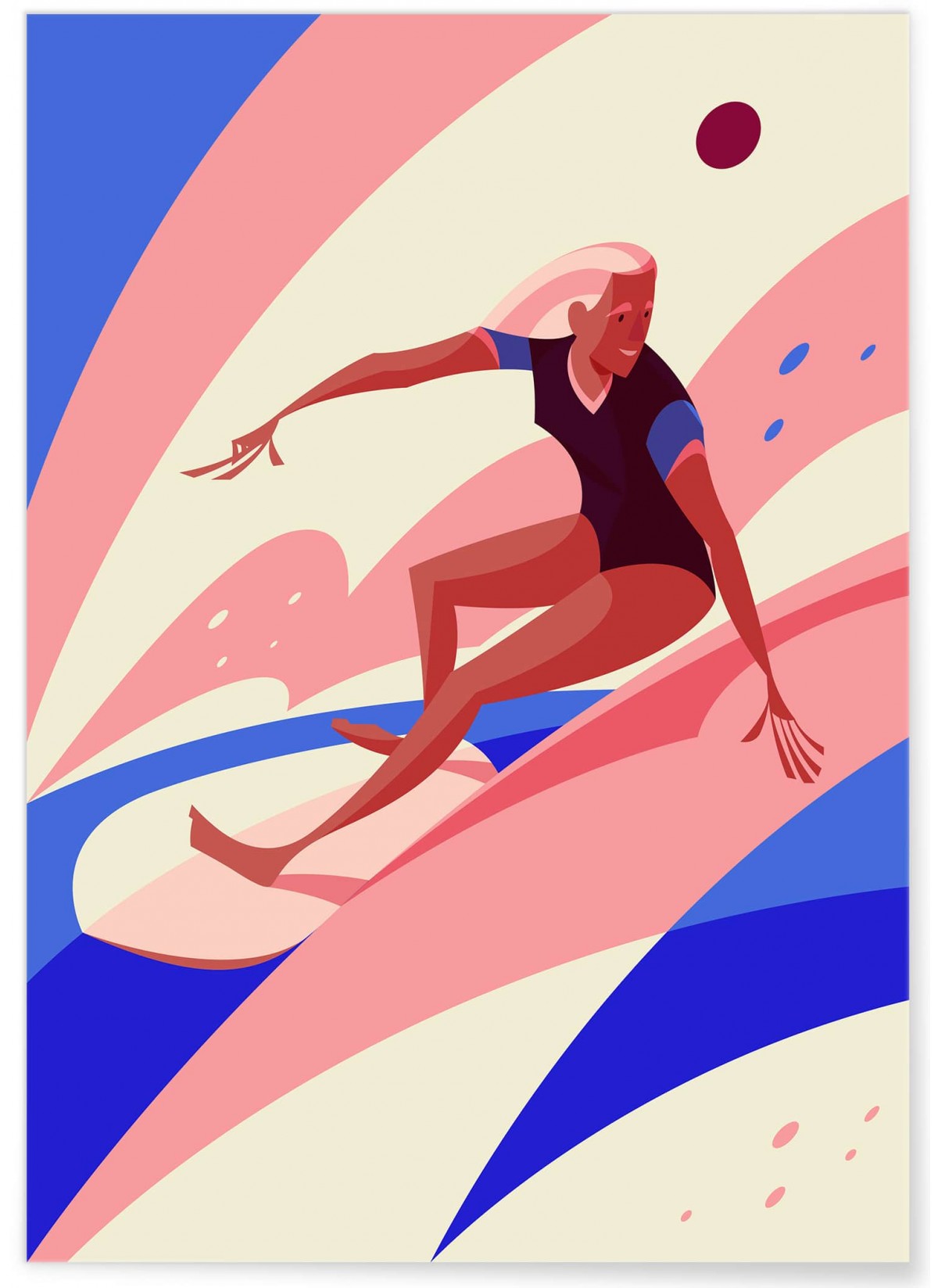 Affiche Surf, L'AFFICHERIE