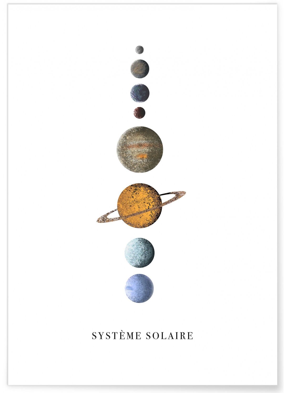 Affiche Système Solaire, L'AFFICHERIE
