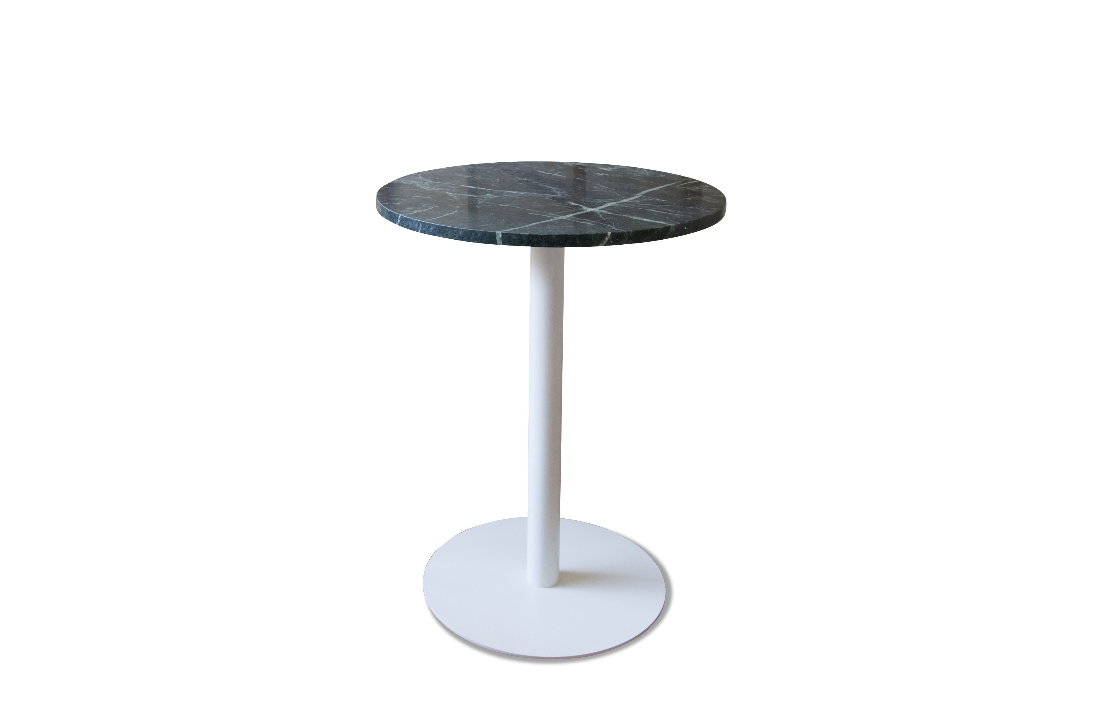 Table bistrot en marbre et fer LASBY, PRODUIT INTERIEUR BRUT