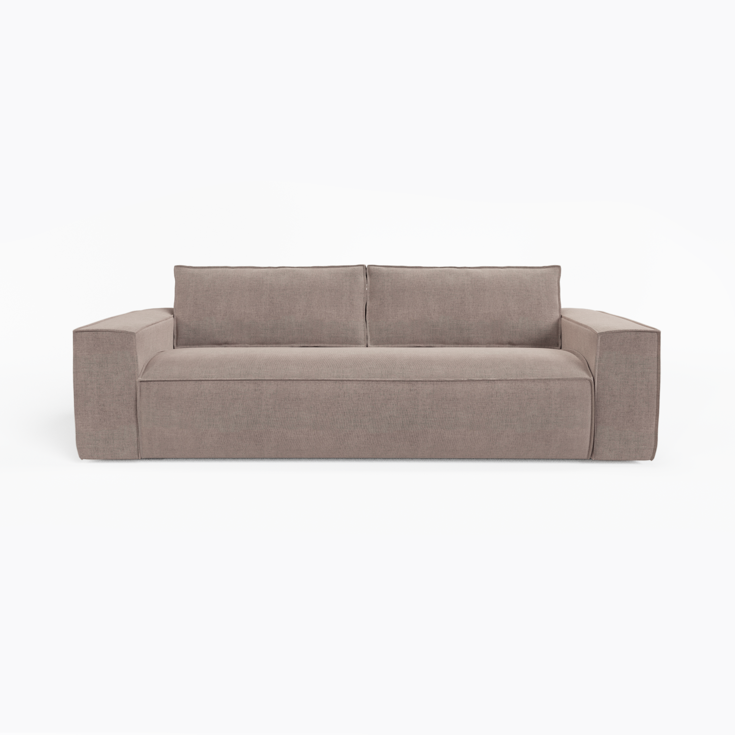 Canapé convertible express 160cm 3 places en velours JOAN, SIA HOME