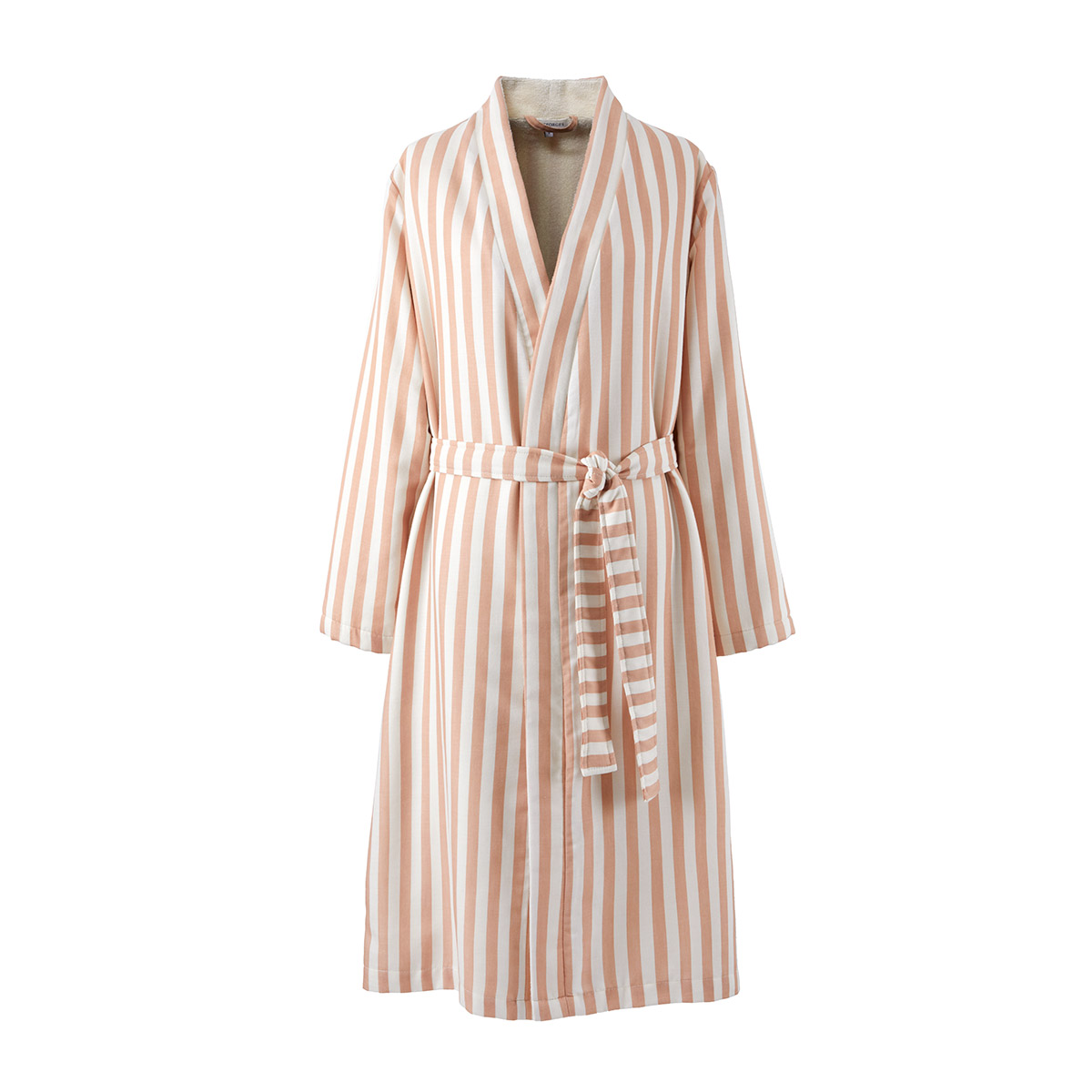Peignoir long en satin de coton,FIFTY-FIFTY, DESFORGES