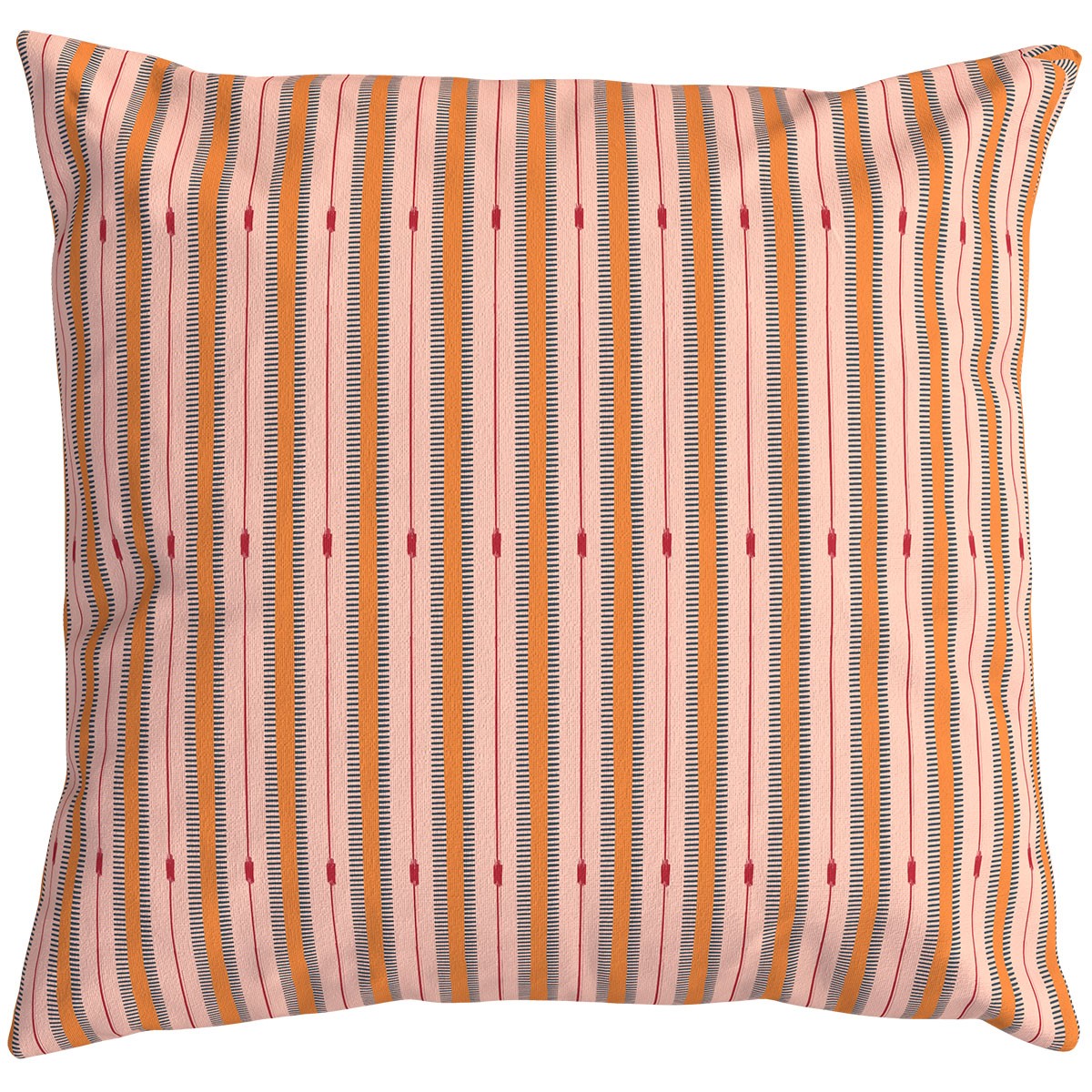Housse de coussin extérieur, motif rayures, VICTOR, VENT DE BOHÈME